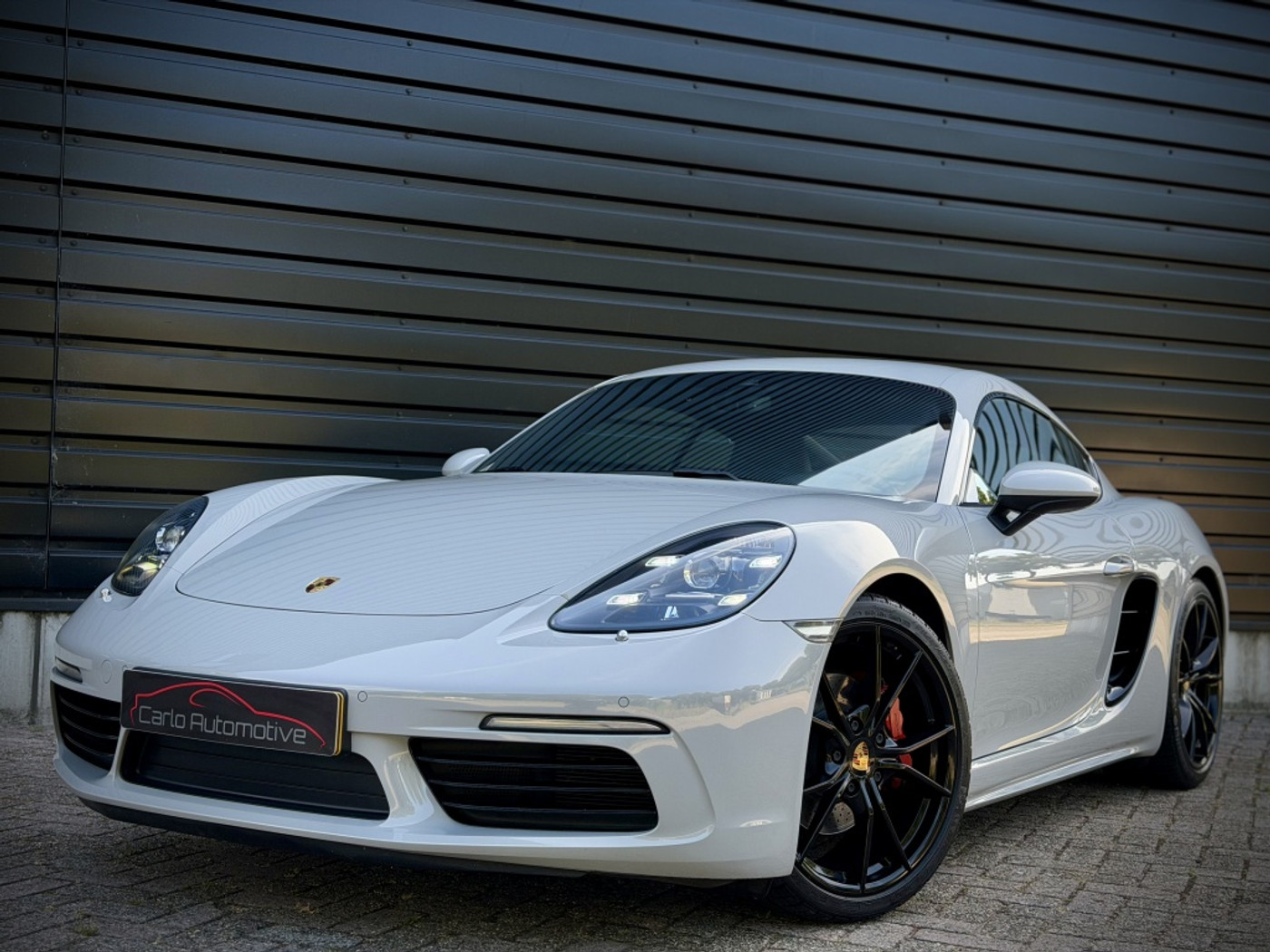 Porsche 718 Cayman 2.0 PDK|SPORTUITLAAT|KREIDE|18 W|PASM|BOSE 2019 - voorkant