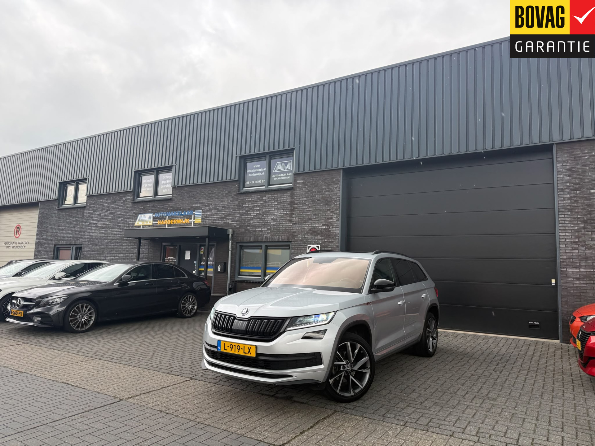 Skoda Kodiaq 1.5 TSI Sportline Business 2021 - voorkant