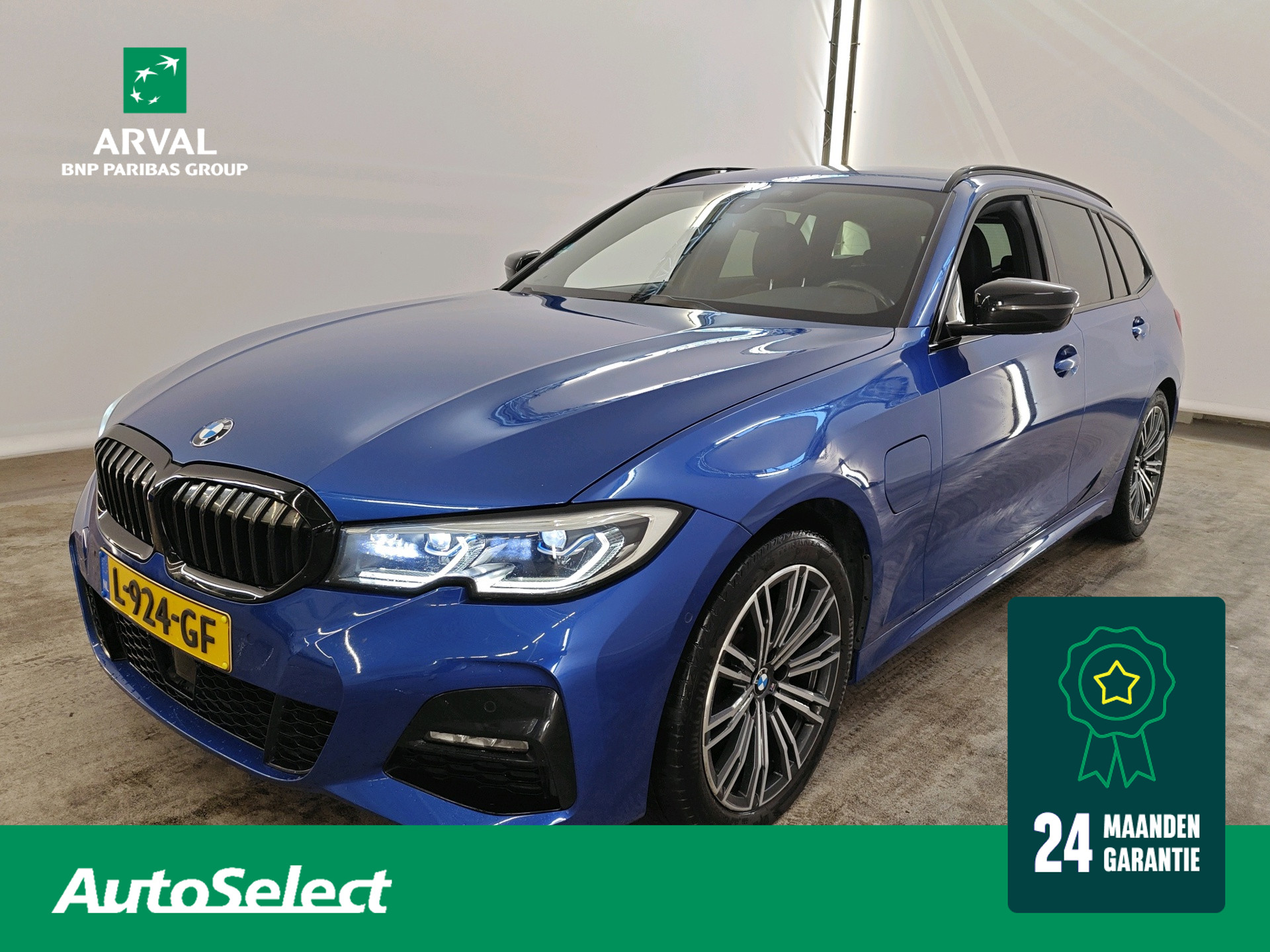 BMW 320e 320e 204pk PHEV Business Edition Plus Model M Sport | Leder | Laser LED | ACC | Achteruitrijcamera | PDC | 18" 2021 - voorkant