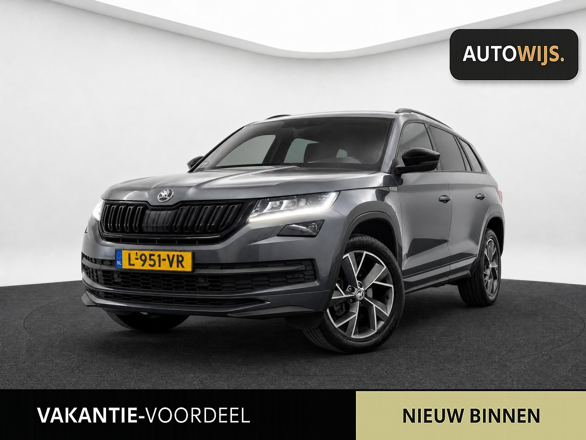 Skoda Kodiaq 1.5 TSI Sportline Business 7p.|AUT|7-PERS|SPORT LINE|BTW| 2021 - voorkant