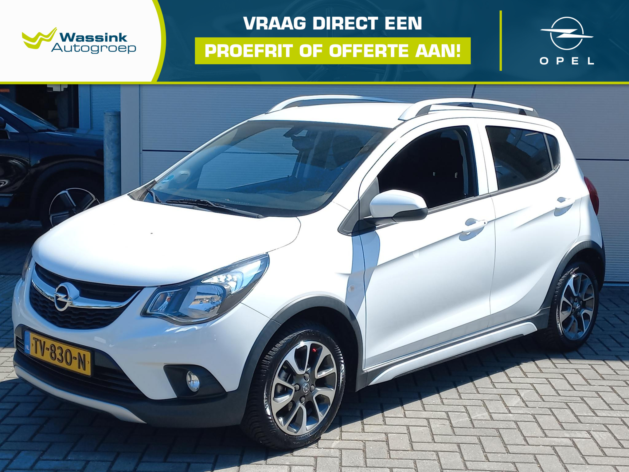 Opel Karl Rocks / Viva Rocks 1.0 75pk Rocks Online Edition | 2018 - voorkant