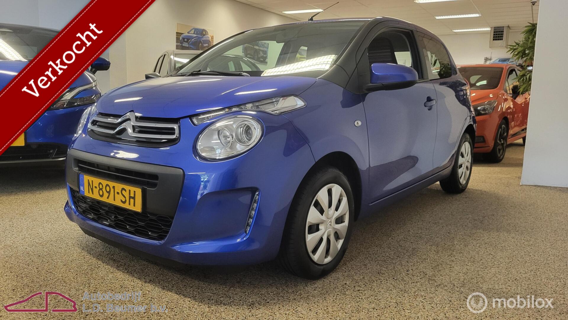 Citroen C1 1.0 VTi Feel *NL, 1e EIGENAAR, RIJKLAARPRIJS!* 2022 - voorkant