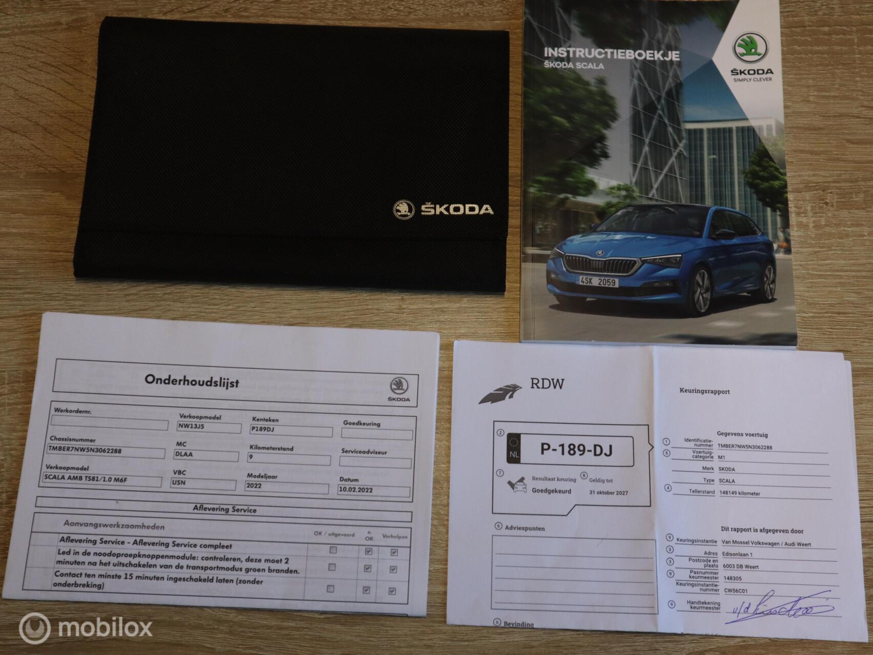 Foto van Skoda Scala