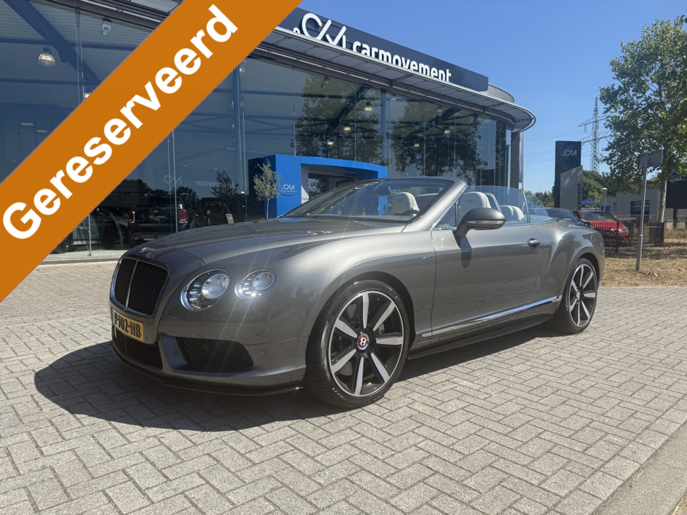 Bentley Bentley Continental GT V8 S Convertible 4.0 V8S | Super staat! | Nek/stoelverw | 15dkm! | Massage | Memory 2014 - voorkant