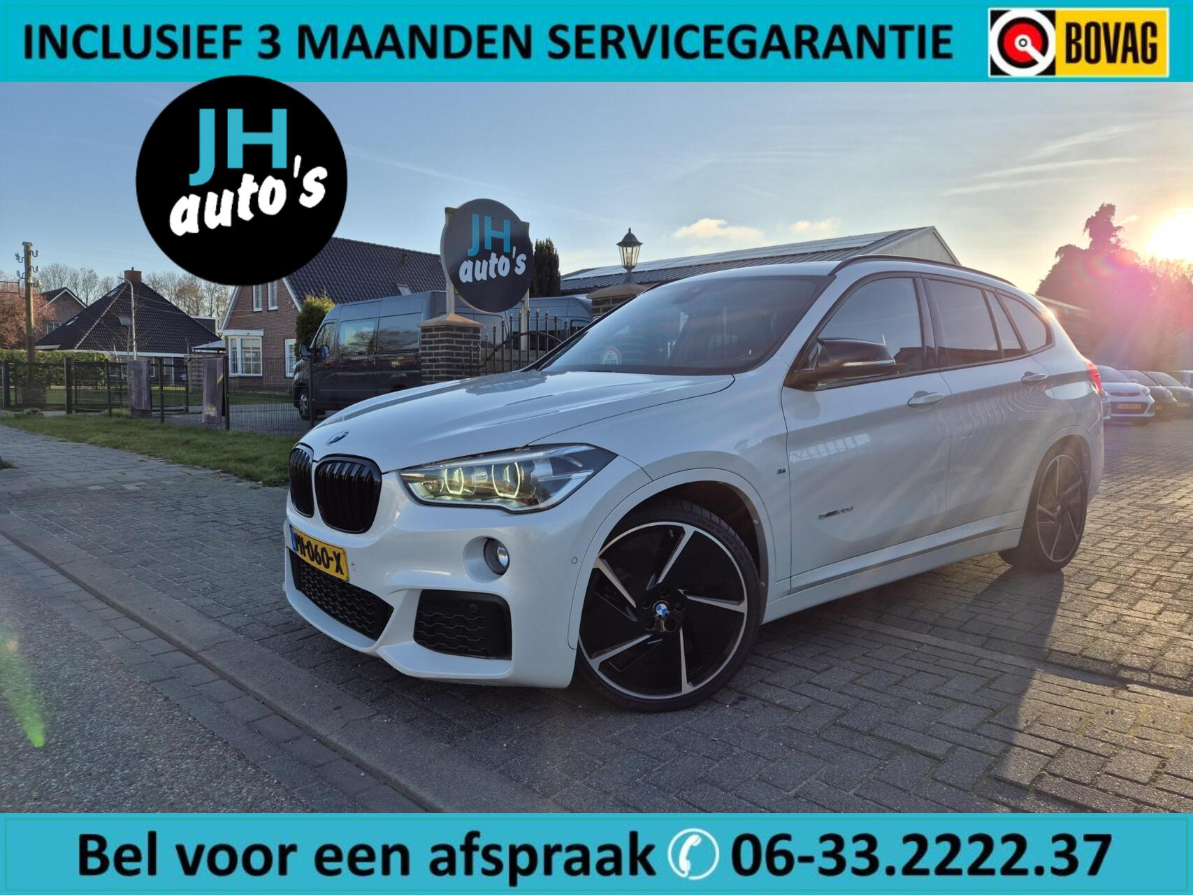 BMW X1 sDrive20d High Executive PANO | M SPORT | H-UP |20 IN 2017 - voorkant
