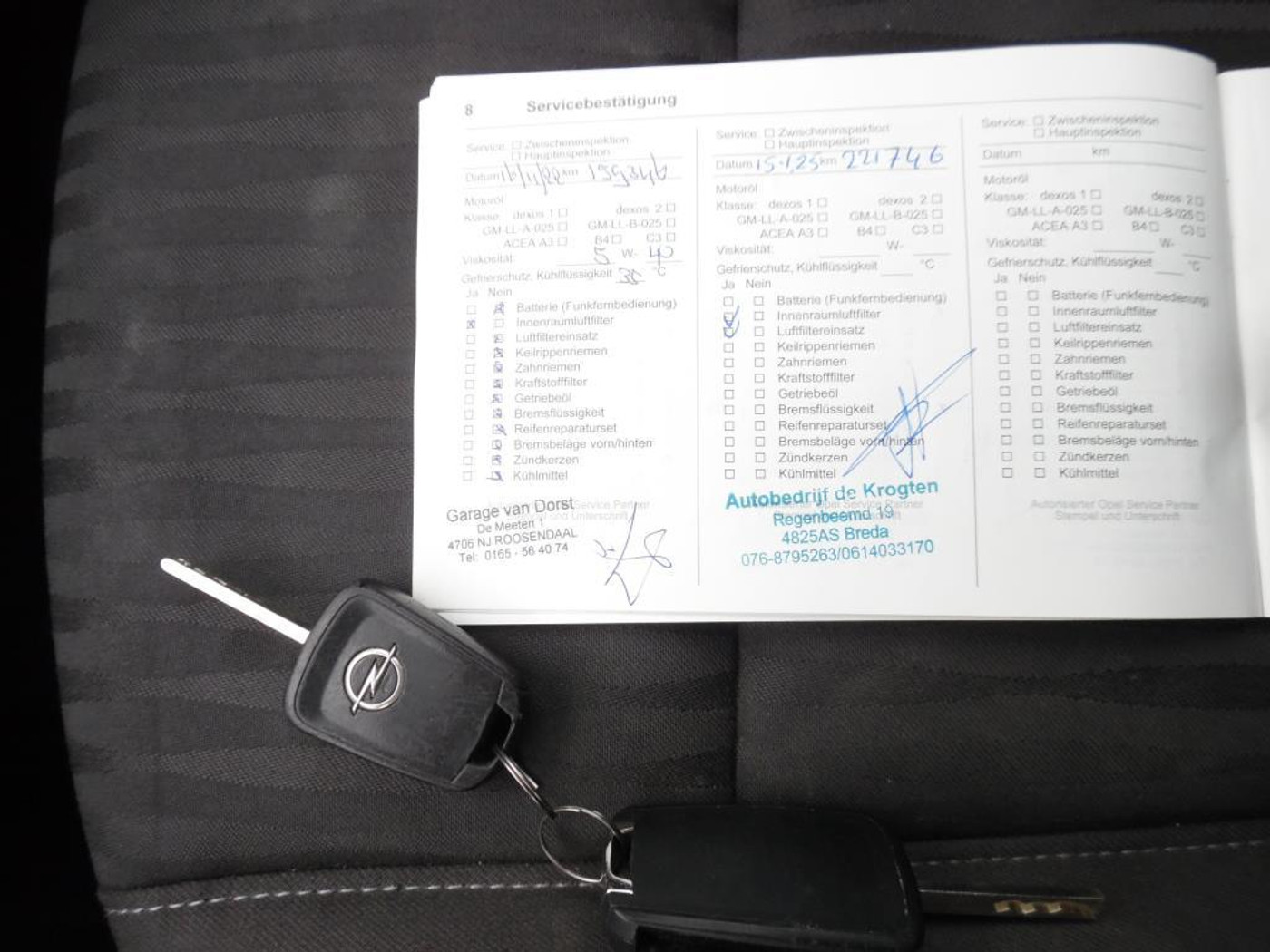 Foto van Opel Zafira Tourer