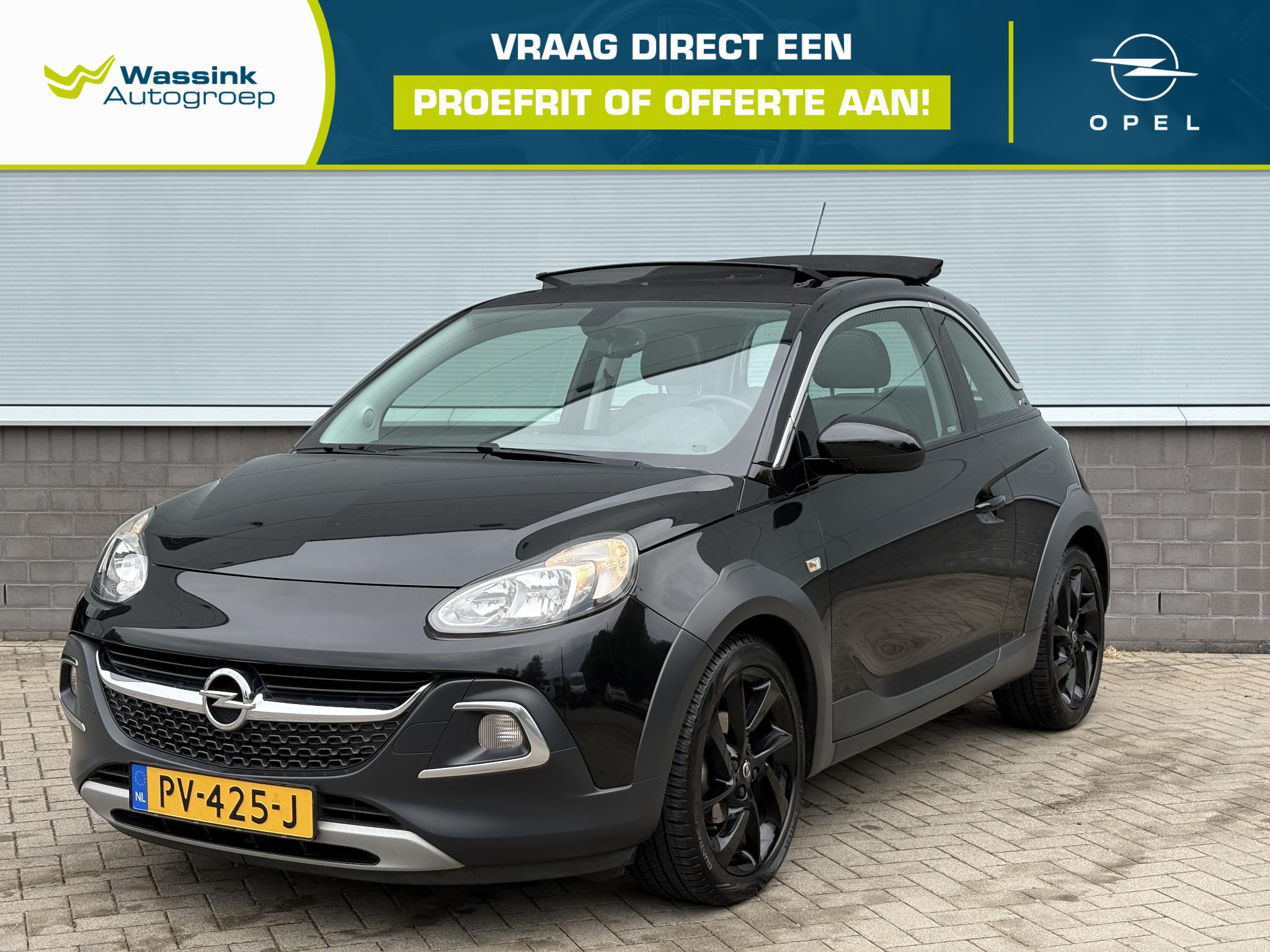 Opel Adam 1.0 Turbo Rocks 2017 - voorkant
