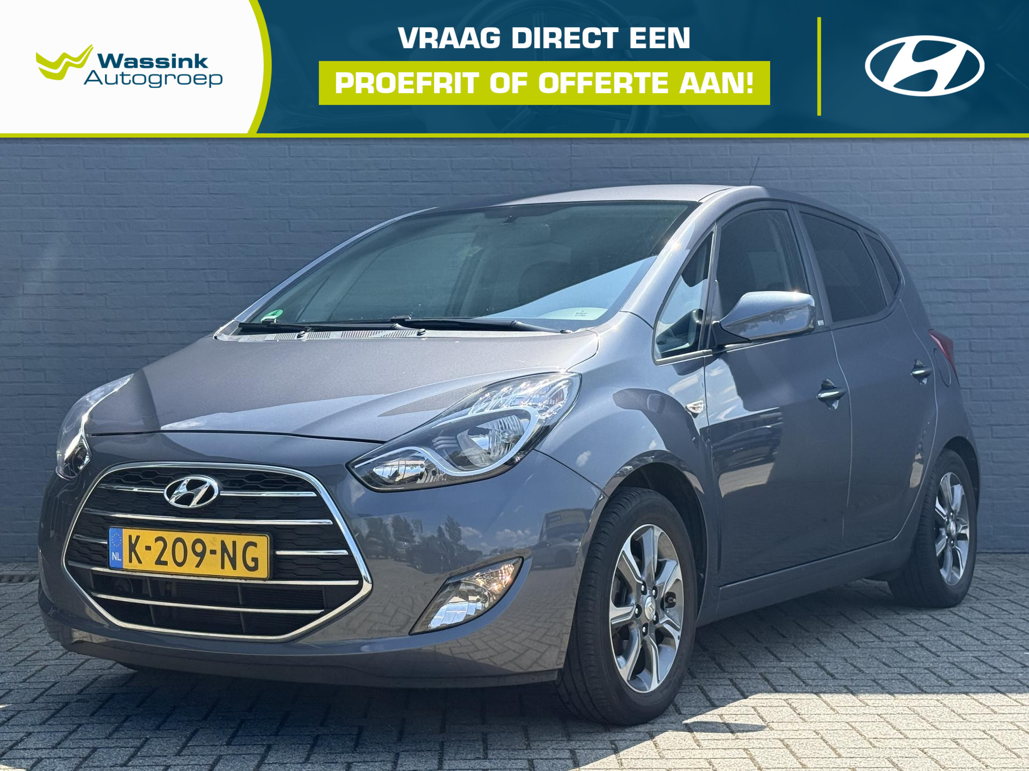 Hyundai Ix20 1.6i Go! 2016 - voorkant