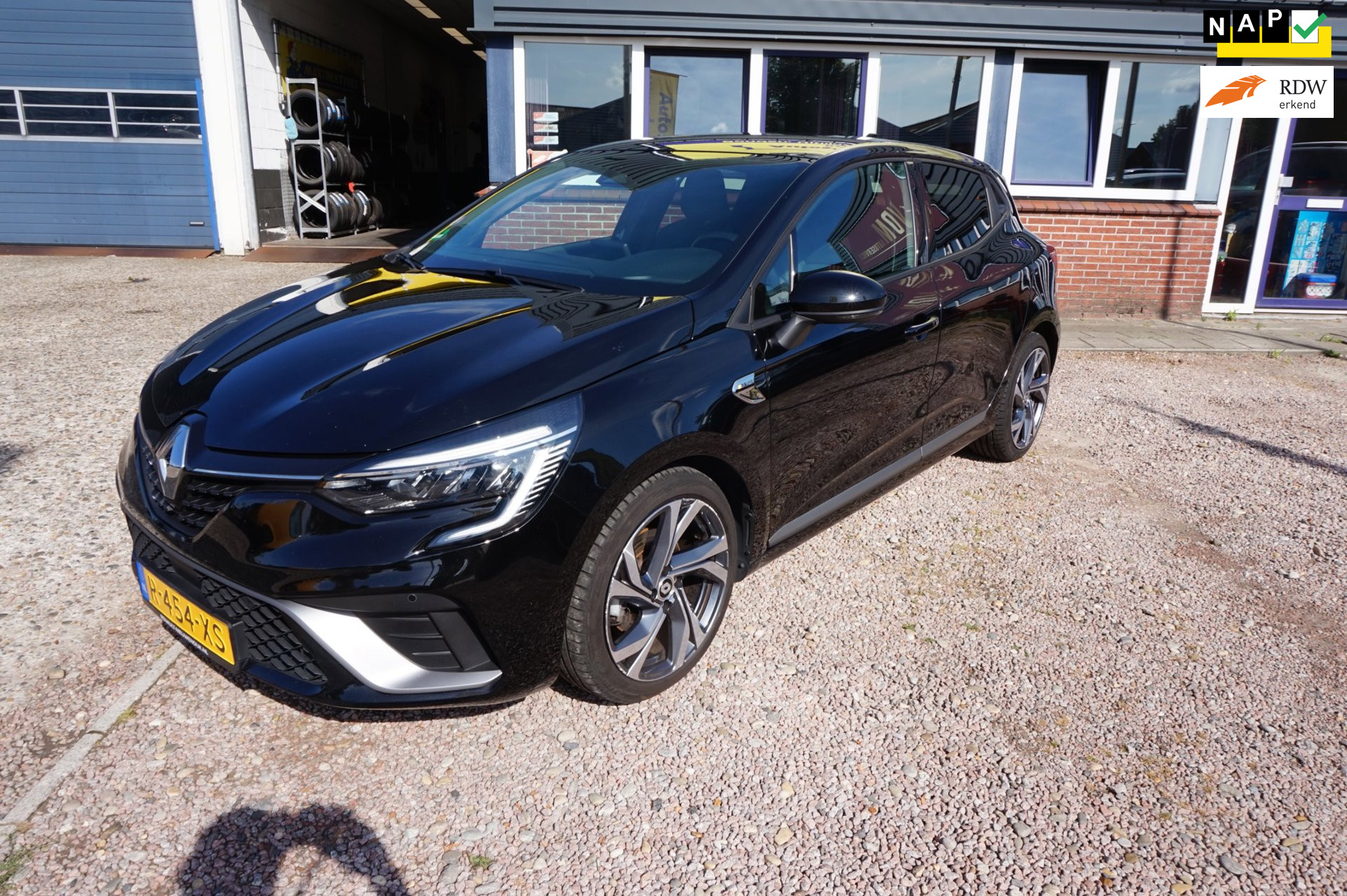 Renault Clio E-tech Hybrid 1.6 E-Tech Hybrid 145 R.S. Line , 1e eig , org Ned , NAP , zr mooi , dealerauto 2022 - voorkant