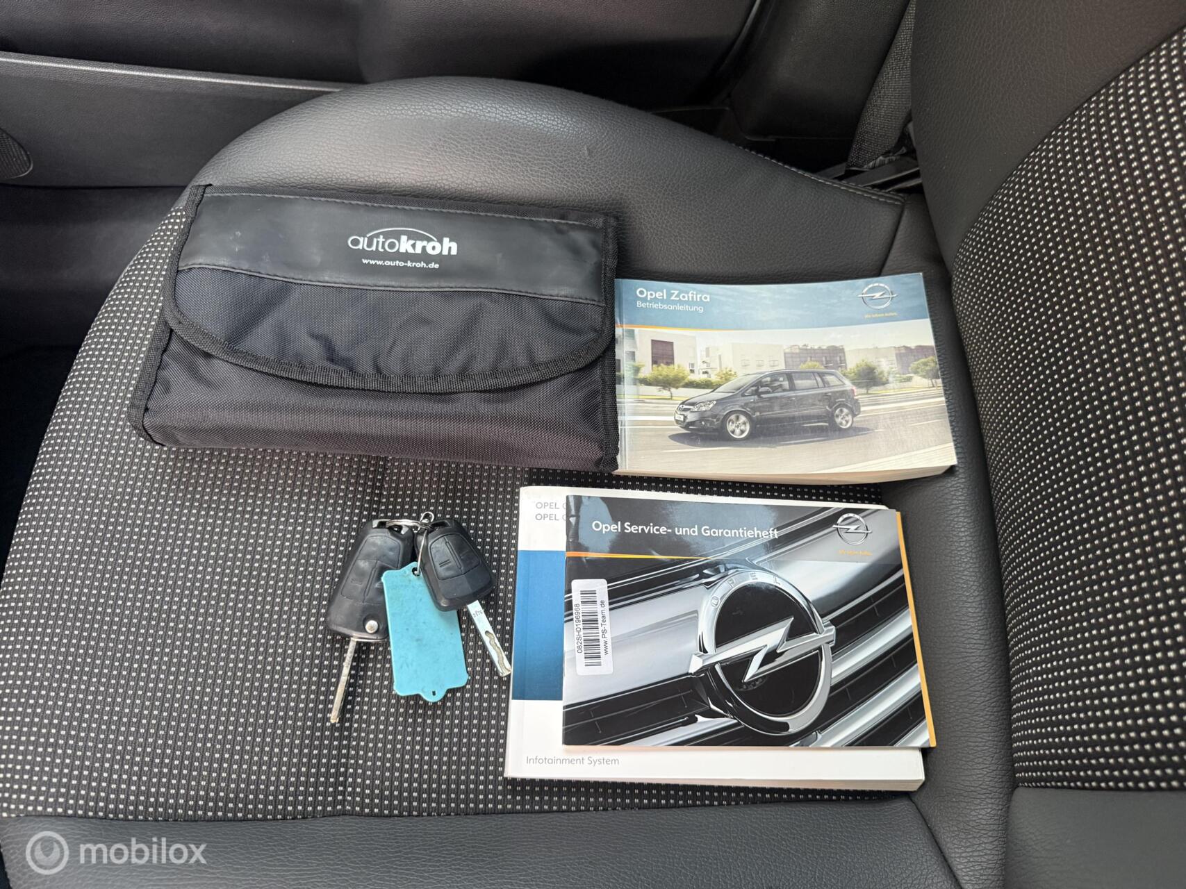 Foto van Opel Zafira