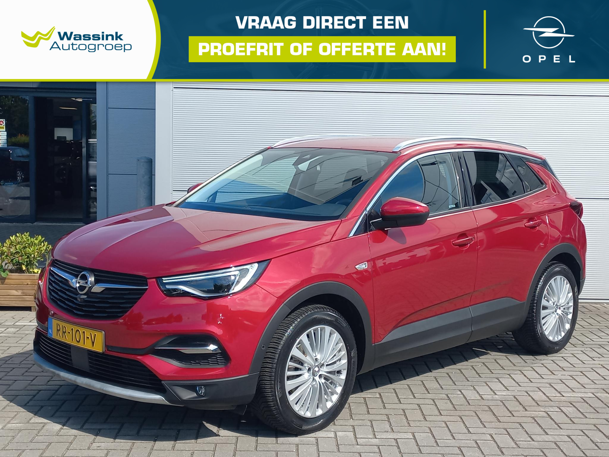 Opel Grandland X 1.2T 130pk  Innovation | 2018 - voorkant