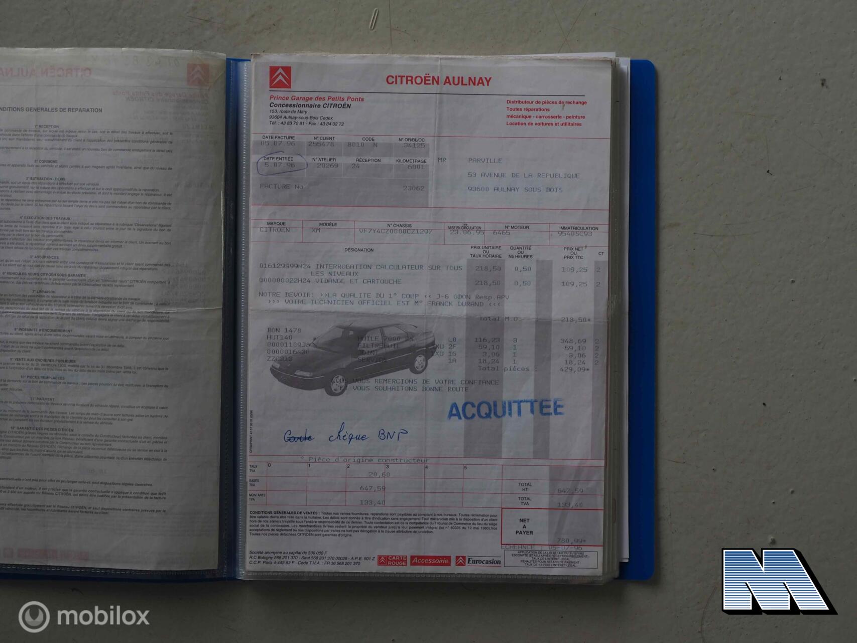 Foto van Citroen XM