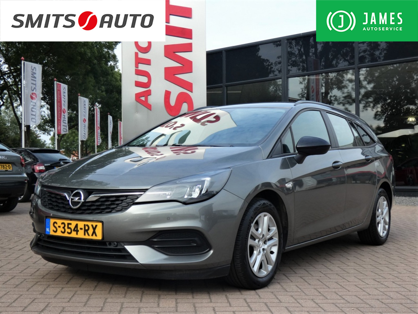 Opel Astra Sports Tourer 1.4 145 pk Edition + | Automaat | Led kopl. | Comfort stoelen 2022 - voorkant