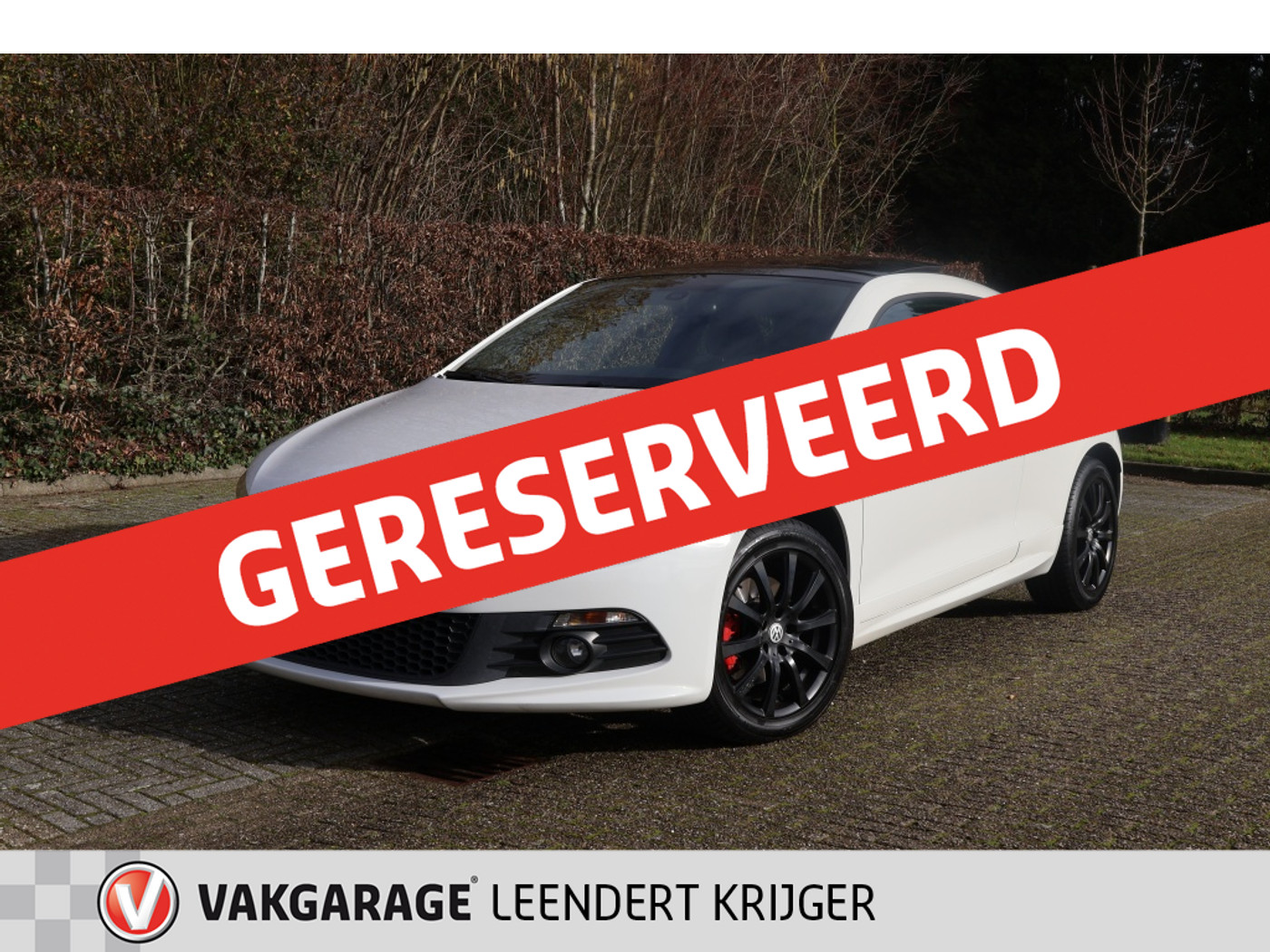 Volkswagen Scirocco 1.4 TSI Rijklaar|12 maanden BOVAG garantie 2012 - voorkant