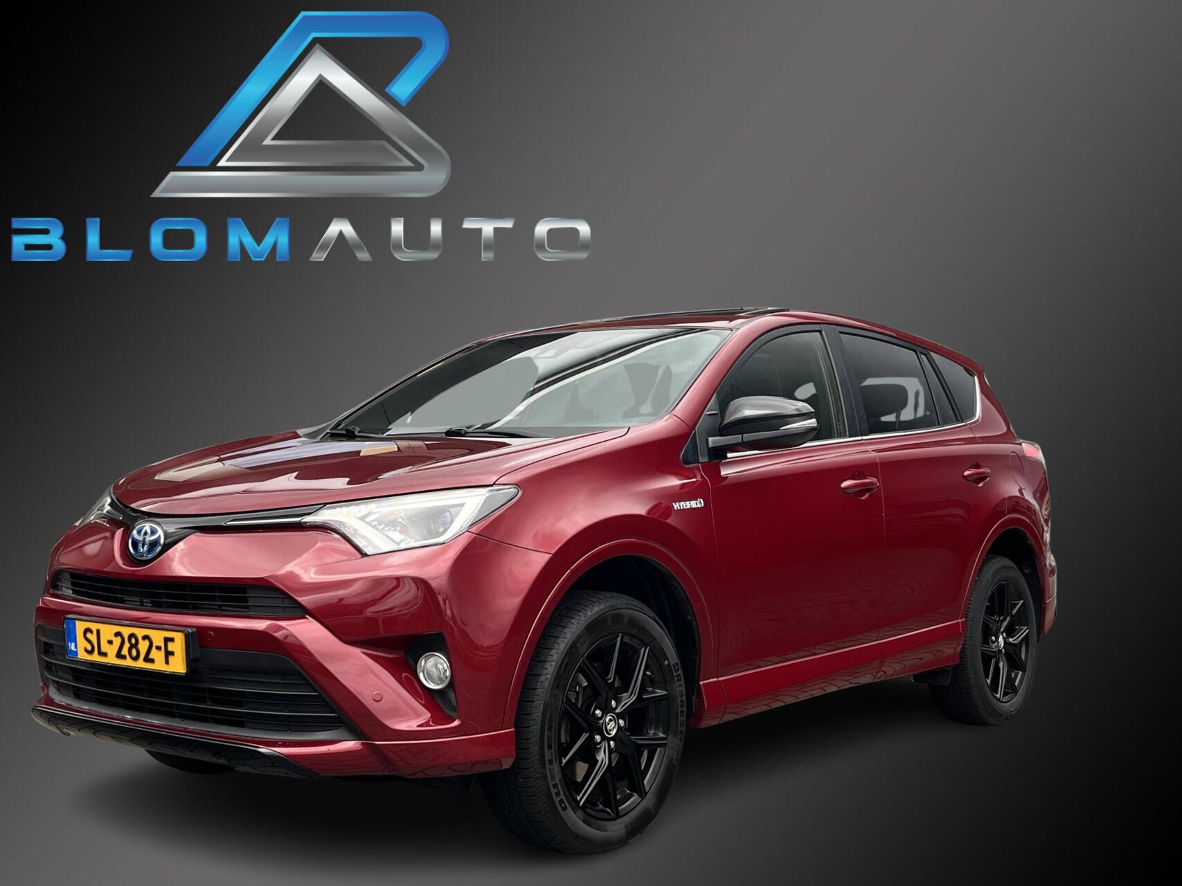 Toyota Toyota Rav4 2.5 Hybrid 197PK Black Ed. SUNROOF+LEDER+NL AUTO 2018 - voorkant