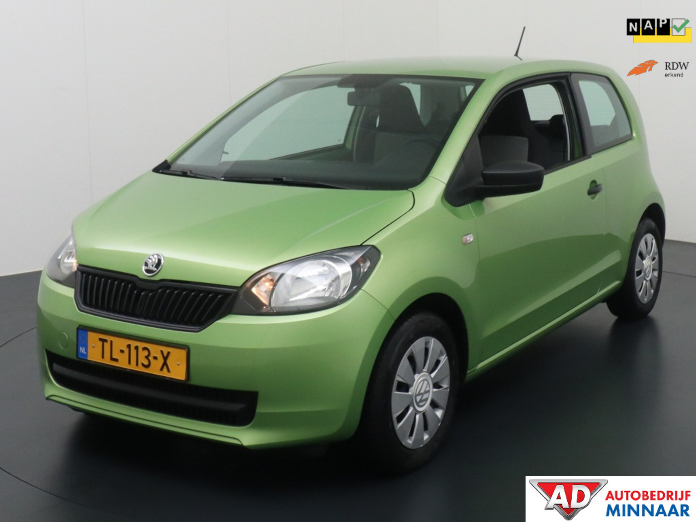 Skoda Citigo 1.0 Greentech Ambition 2015 - voorkant