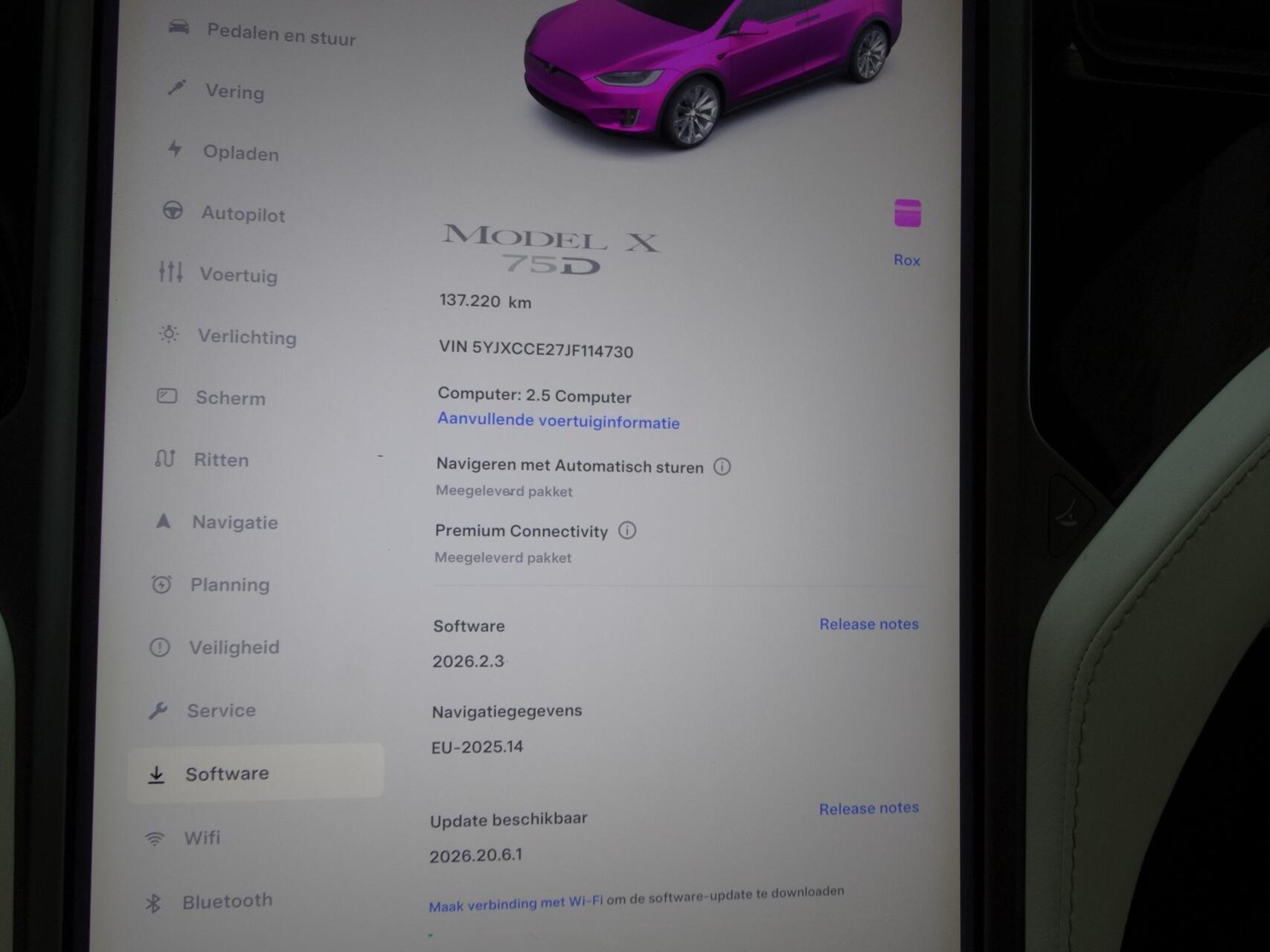 Foto van Tesla Model X