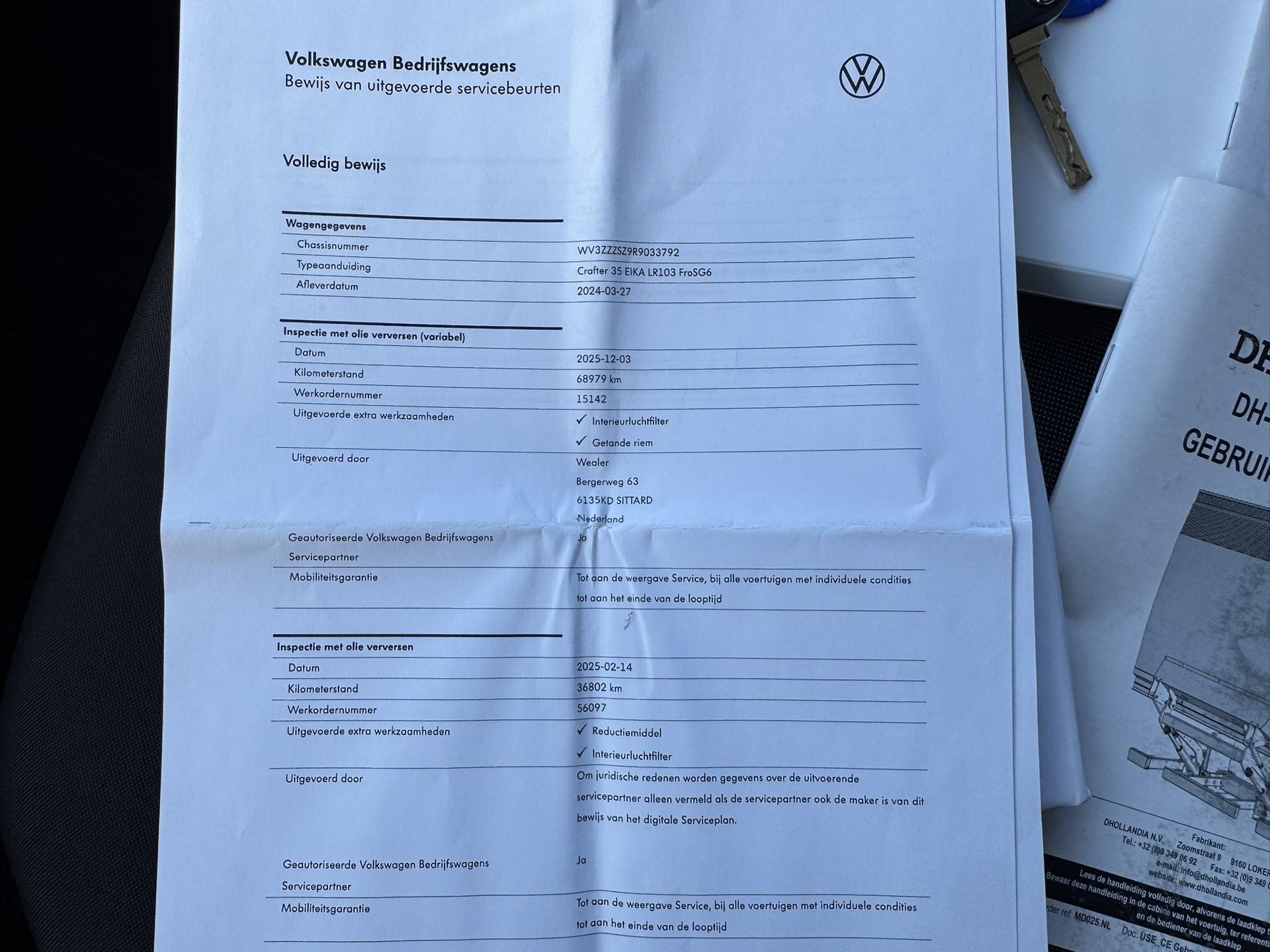 Foto van Volkswagen Crafter