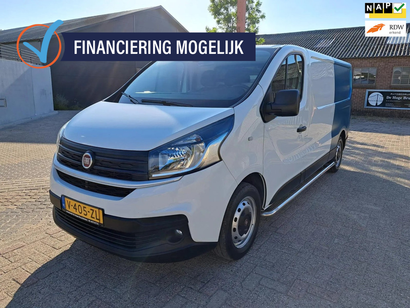 Fiat Talento L2H1 1.6 MultiJet 95pApk,Airco,Nap 2019 - voorkant