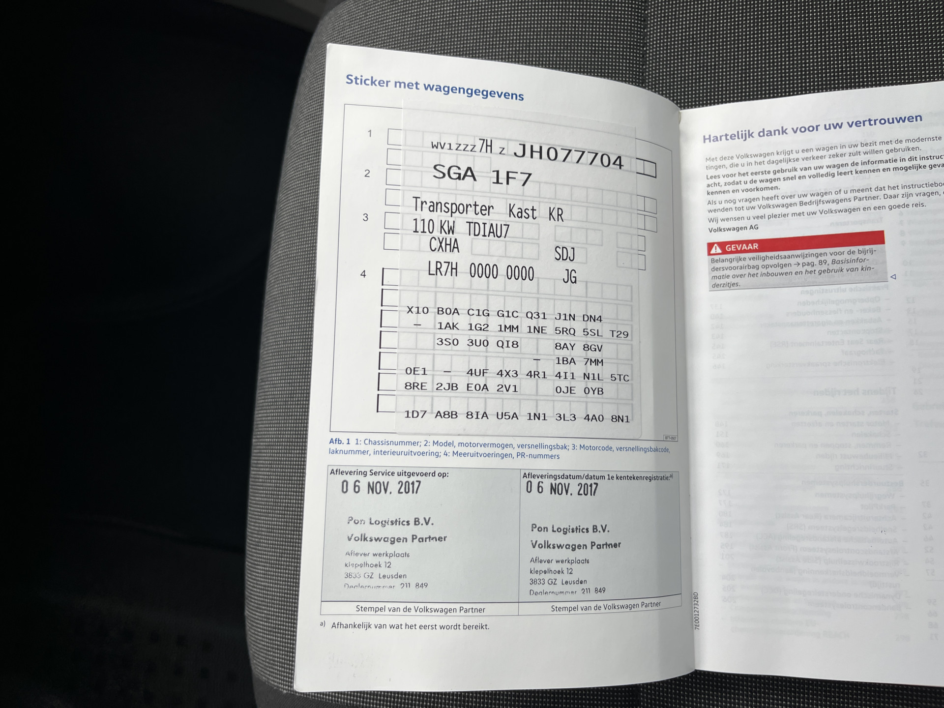 Foto van Volkswagen Transporter