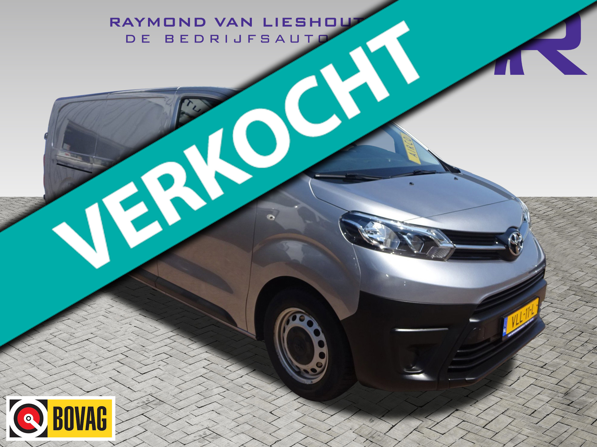Toyota Proace 2.0 D-4D Navigator Long L3 AIRCO NAVIGATIE 3 ZITSPLAATSEN 2021 - voorkant