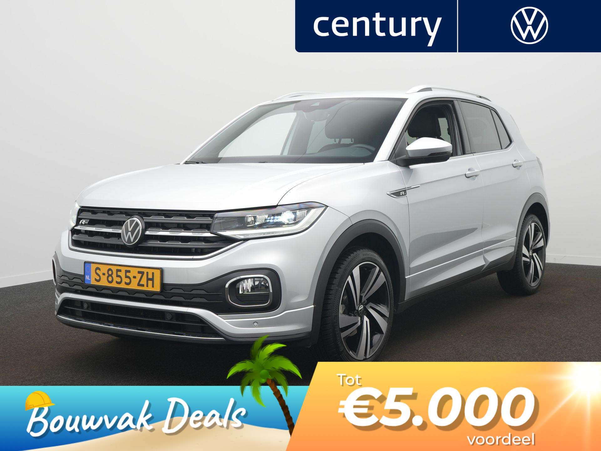 Volkswagen T-cross 1.0 TSI R-Line 2023 - voorkant