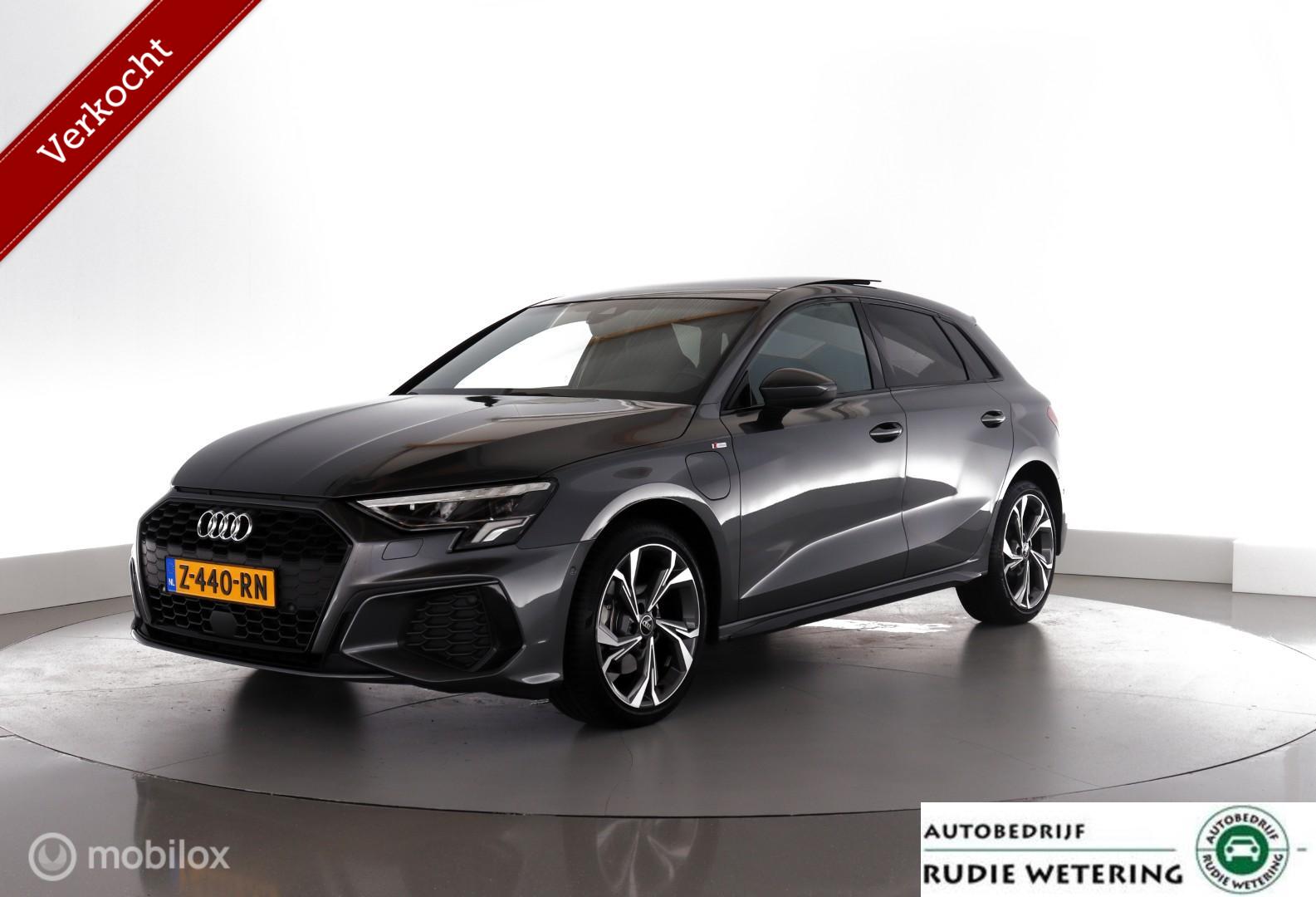 Audi A3 Sportback 40 TFSIe 204PK S-line Advanced edition pano|acc|led|cam|nav|lmv18 2024 - voorkant