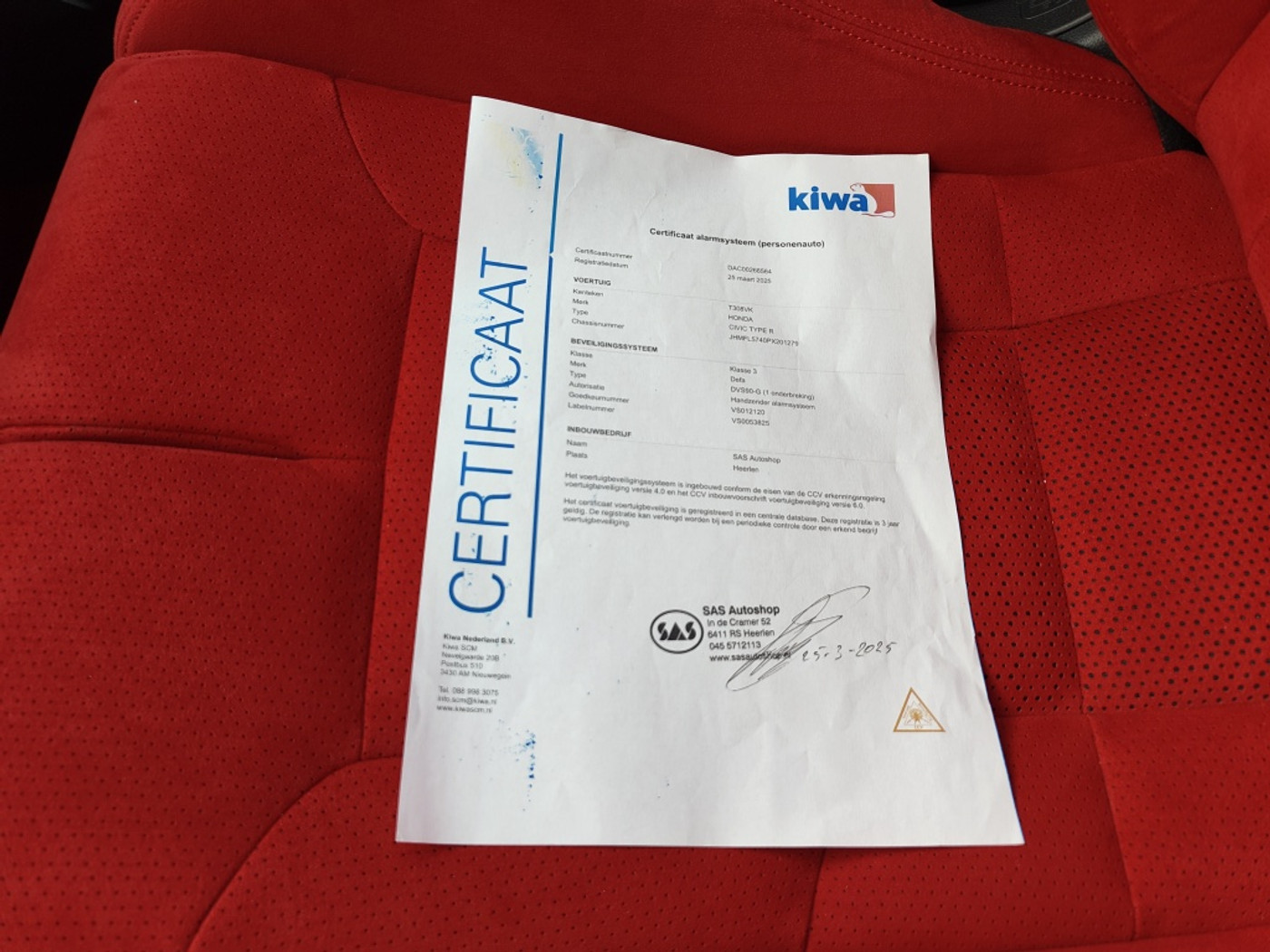 Foto van Honda Civic