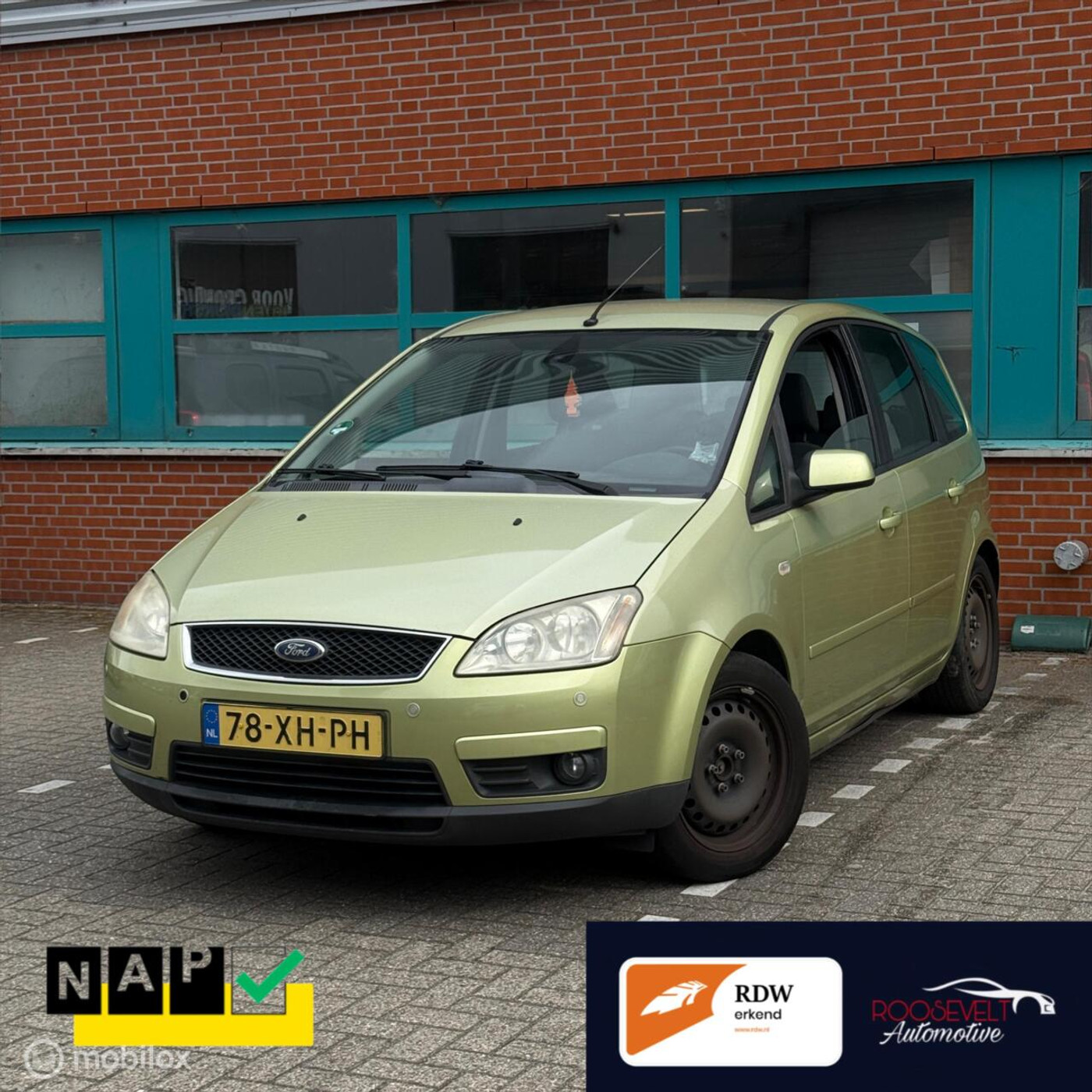 Ford Focus C-max 1.6 16v /STUURBEKRACHTIGING DEFECT/MOTOR OK 2007 - voorkant