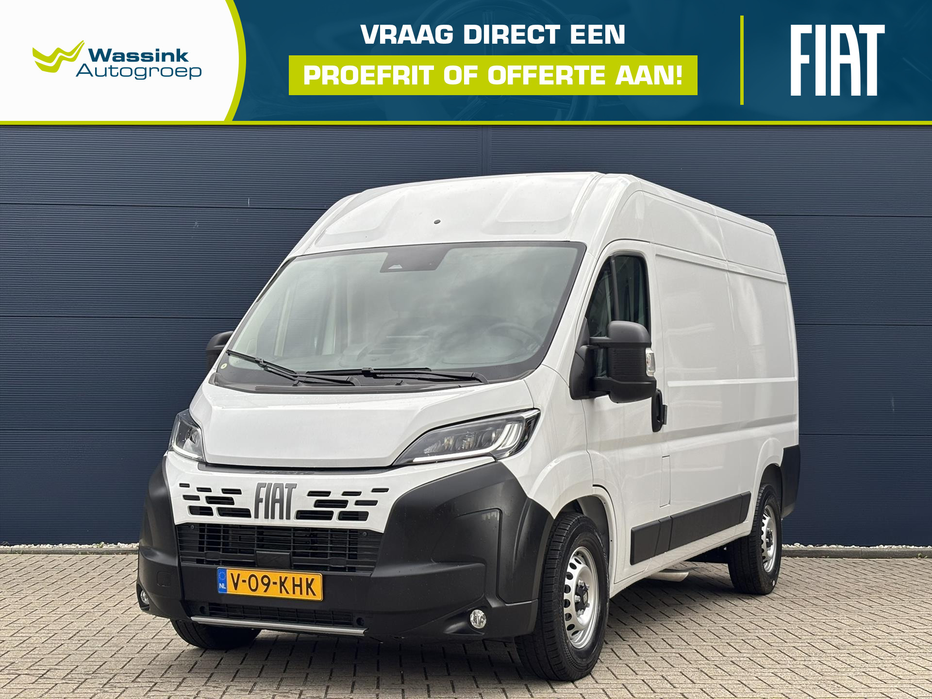 Fiat Fiat Ducato GB 140pk L2H2 35 Automaat | BPM VRIJ I Camera | 2024 - voorkant