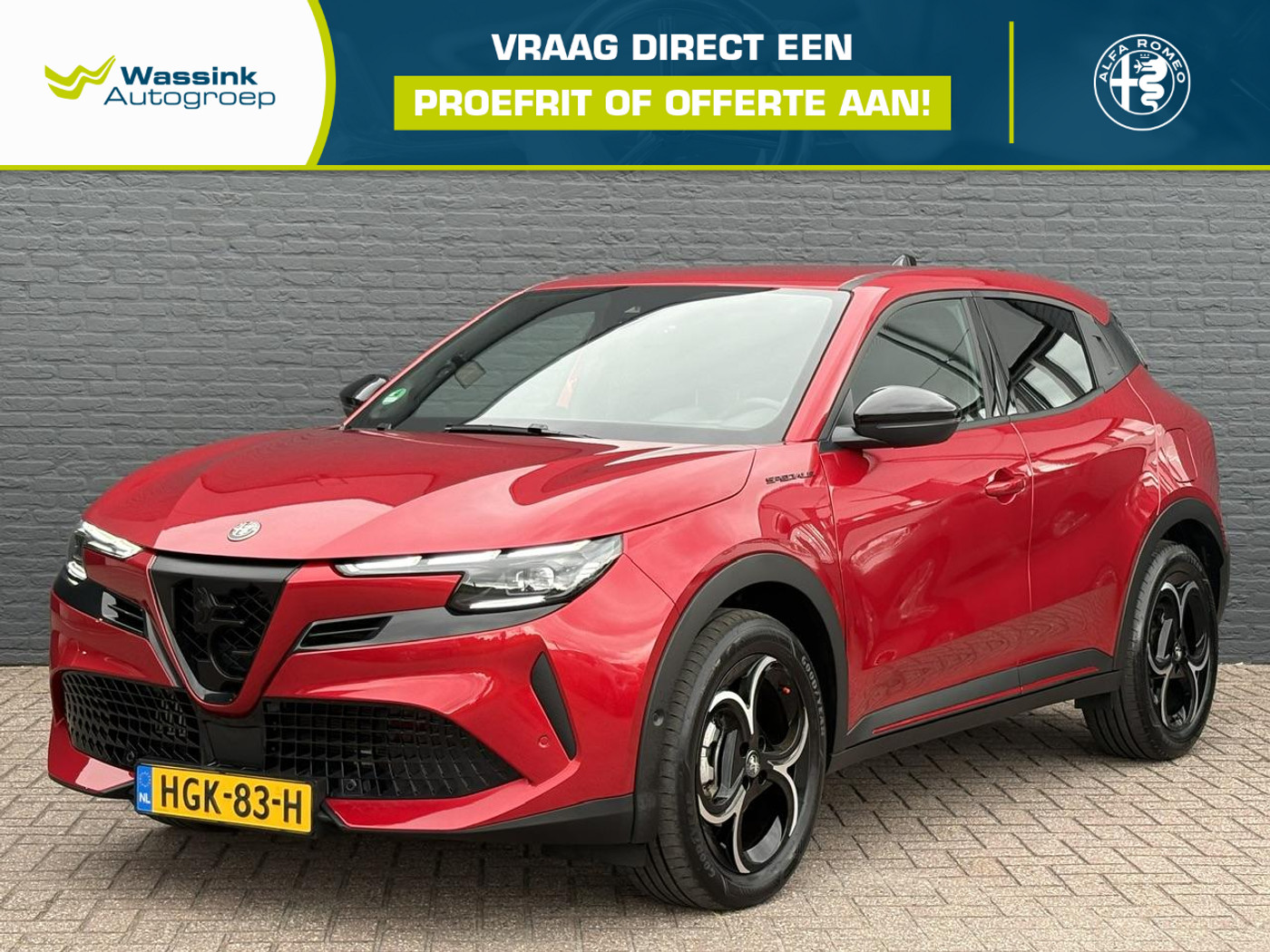 Alfa Romeo Alfa Romeo Junior 1.2 Turbo Hybrid Ibrida Speciale 2025 - voorkant