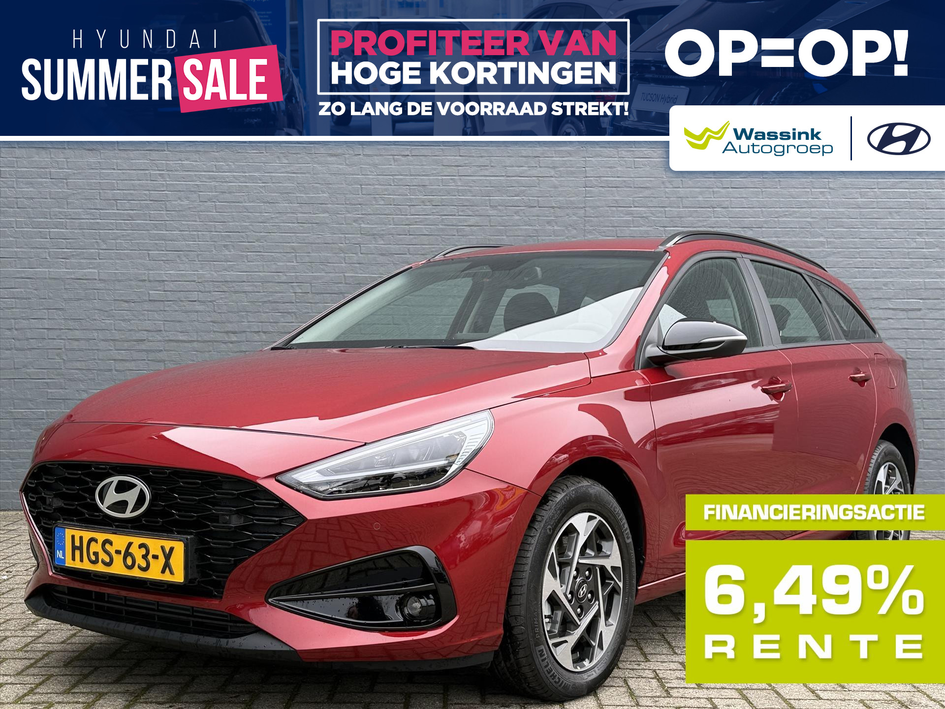 Hyundai I 30 Wagon 1.0 T-GDi 120pk Comfort | Cruise Control | 2025 - voorkant