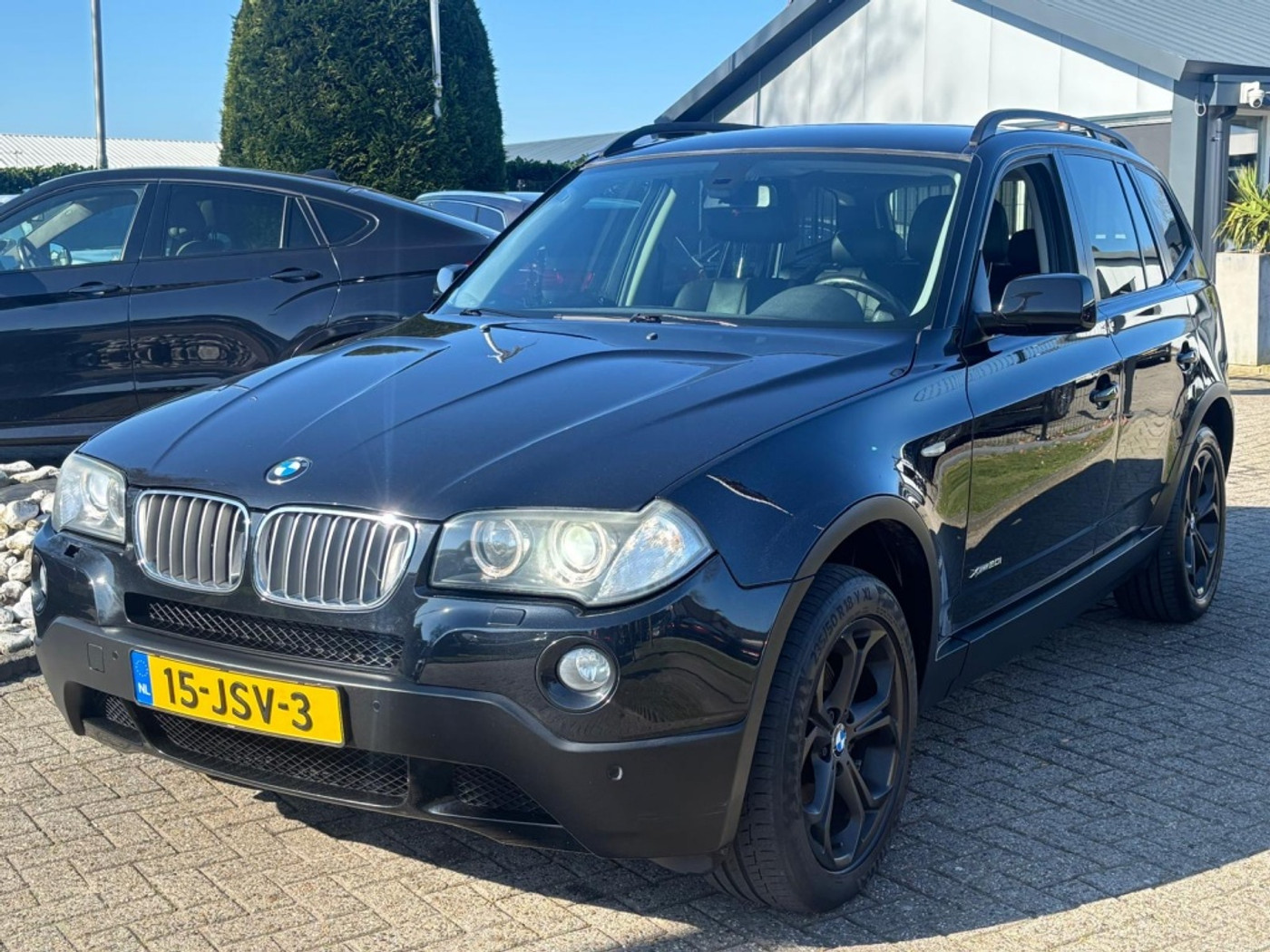 BMW X Reihe 2.0i High Executive Zwart 2009 Trekhaak Leer Xenon 2009 - voorkant
