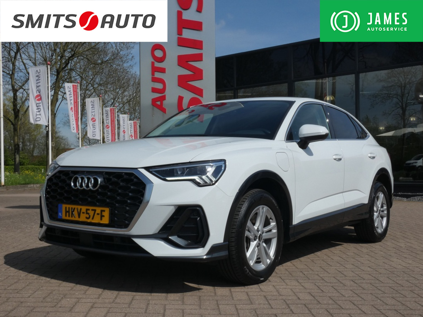 Audi Q3 Sportback E-tron 45 TFSI e Attitude Plus 245 Pk PHEV | Sport inr. | Trekhaak 2021 - voorkant