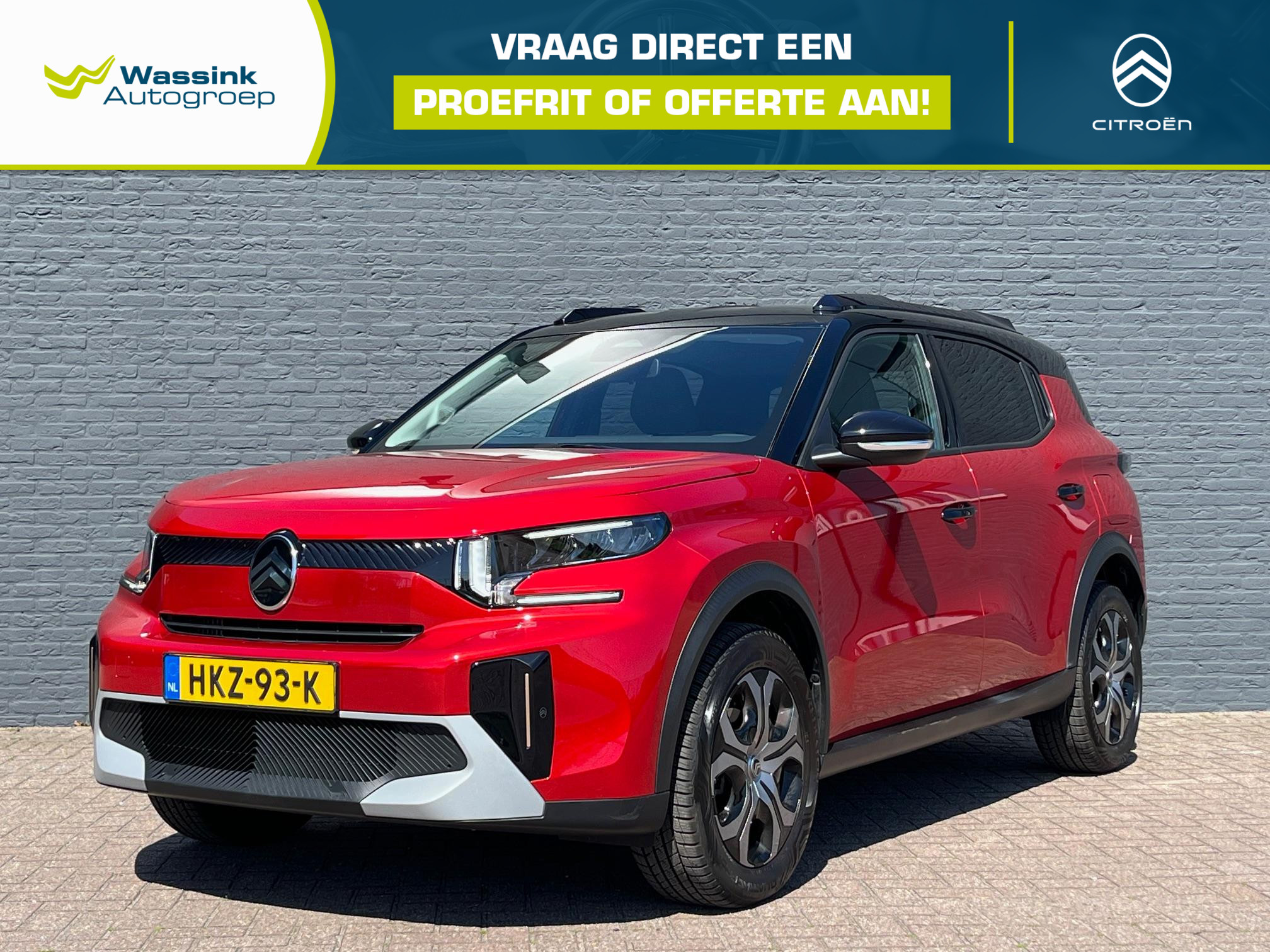 Citroen C3 Aircross 1.2 T S&S You + Pack Plus 2025 - voorkant