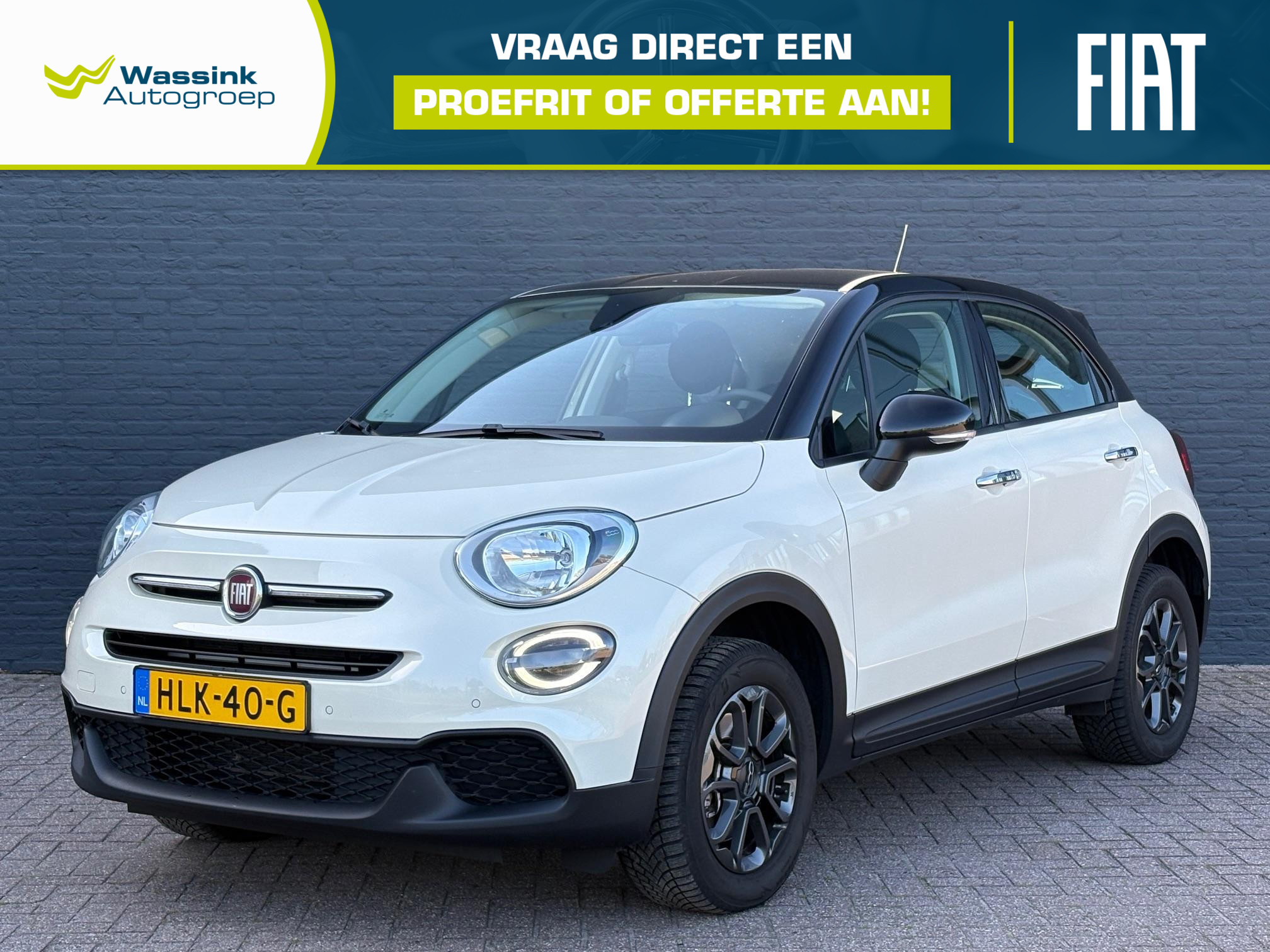 Fiat Fiat 500x 1.3 GSE Lounge 2020 - voorkant