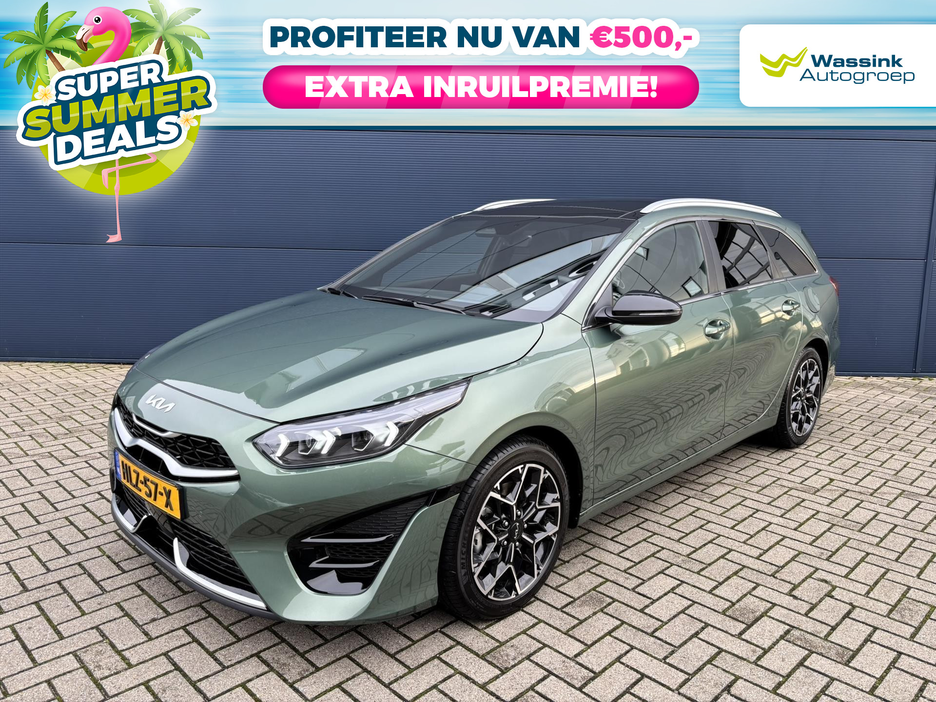 Kia Ceed Sw 1.5 T-GDi 140pk GT-PlusLine 2025 - voorkant