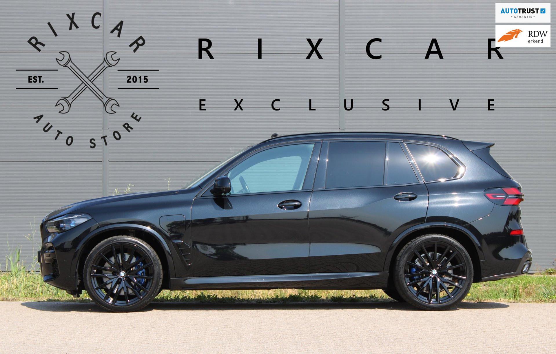 BMW X5 Xdrive45e XDrive45e High Executive M Sport 4WielSturing Luchtvering HUD H&K 22INCH !!NIEUWBINNEN!! 2022 - voorkant