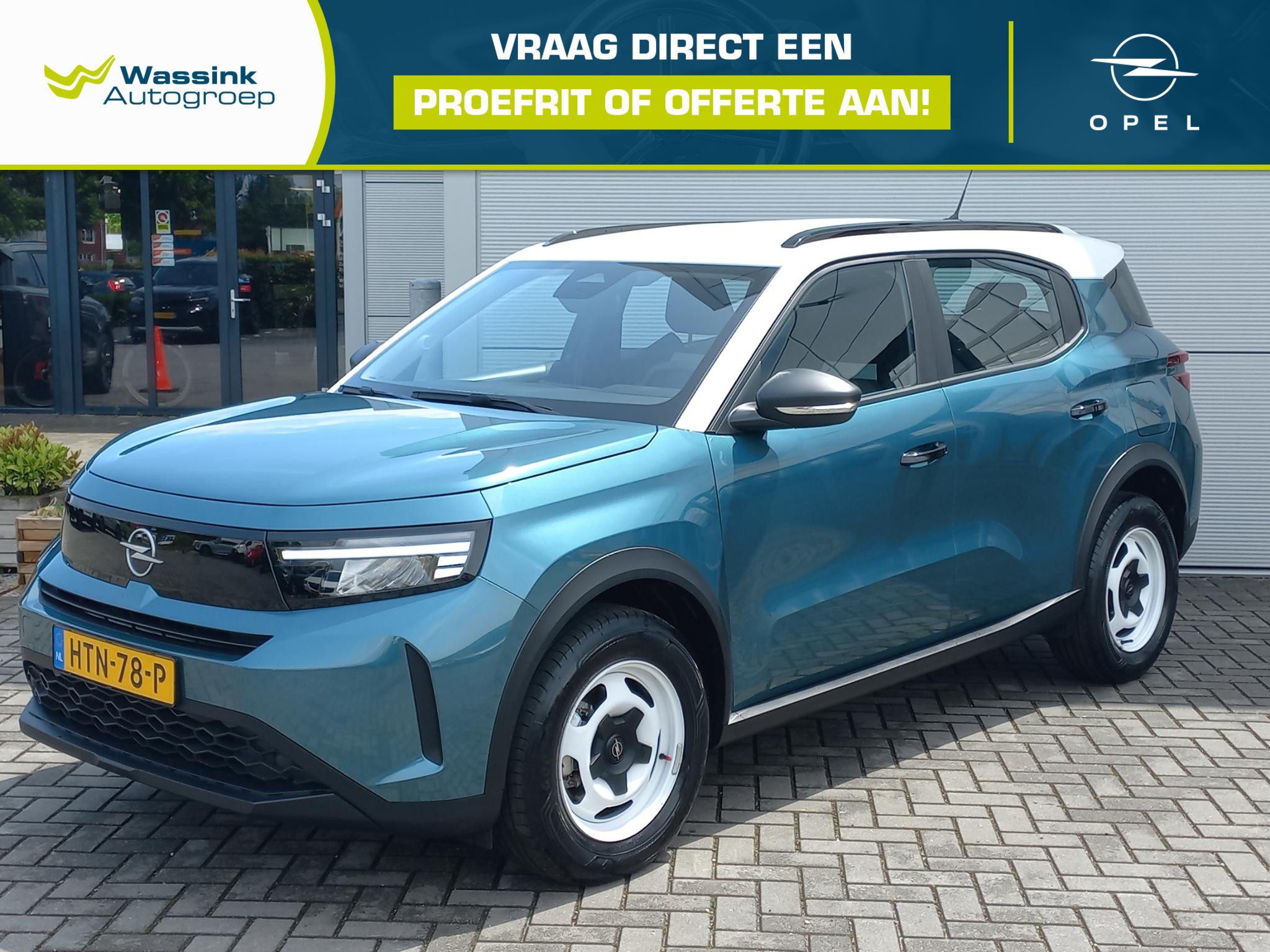 Opel Frontera 1.2T 145pk Hybride Automaat | 2025 - voorkant