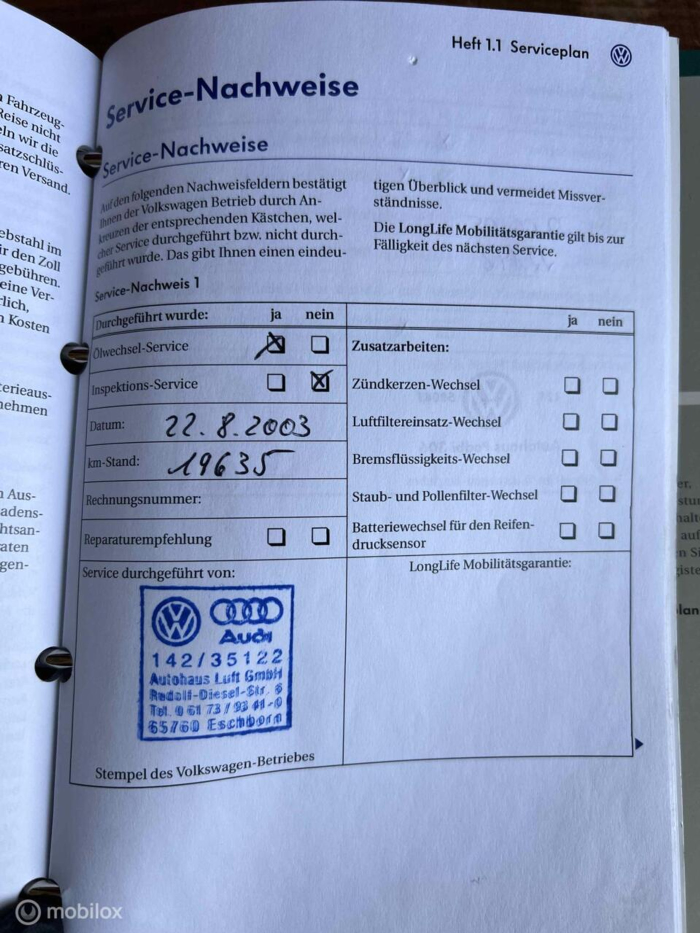 Foto van Volkswagen Phaeton