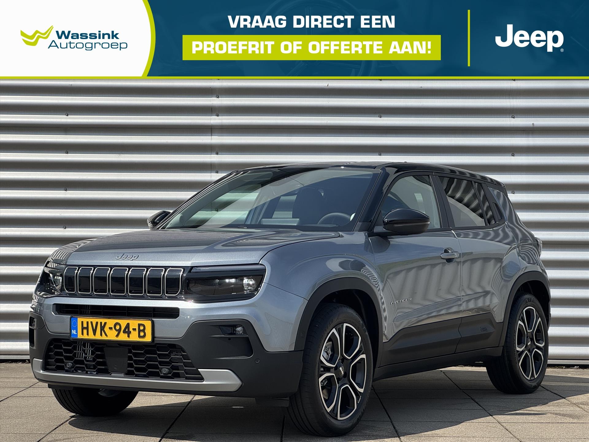 Jeep Avenger 1.2T e-Hybrid 110pk Automaat Summit | Winterpack 2025 - voorkant