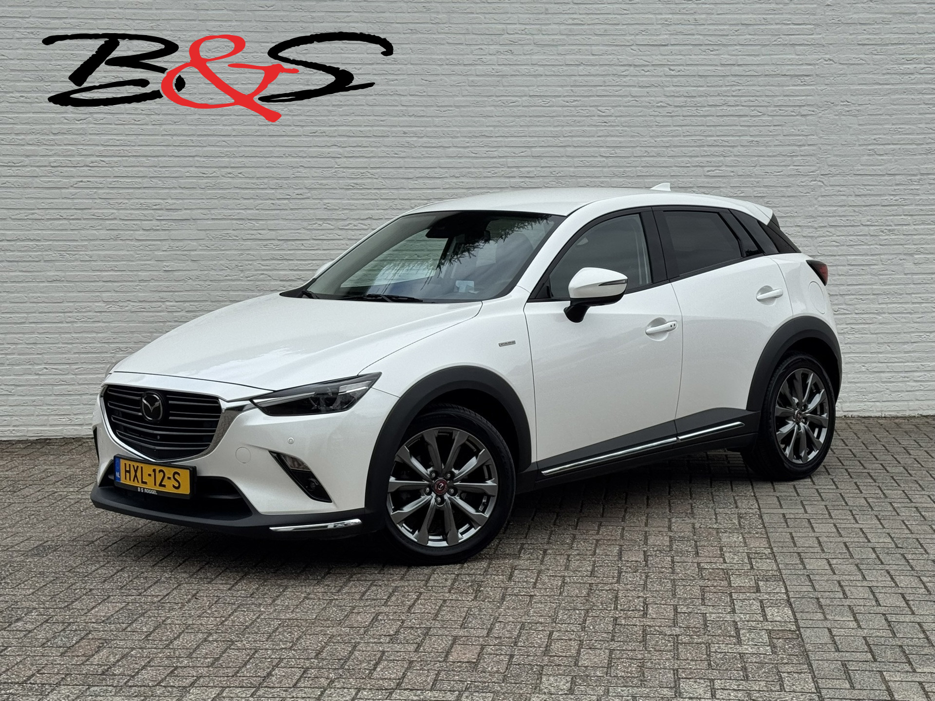 Mazda Mazda Cx-3 2.0 SkyActiv-G 121 Signature Adaptive cruise Climate control Head-up display 360 camera BOSE Apple Carplay Android Auto 2021 - voorkant