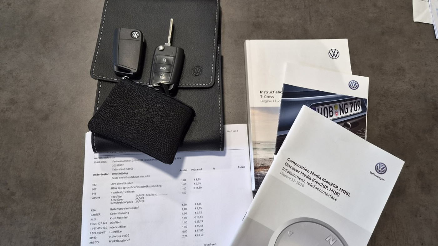 Foto van Volkswagen T-cross