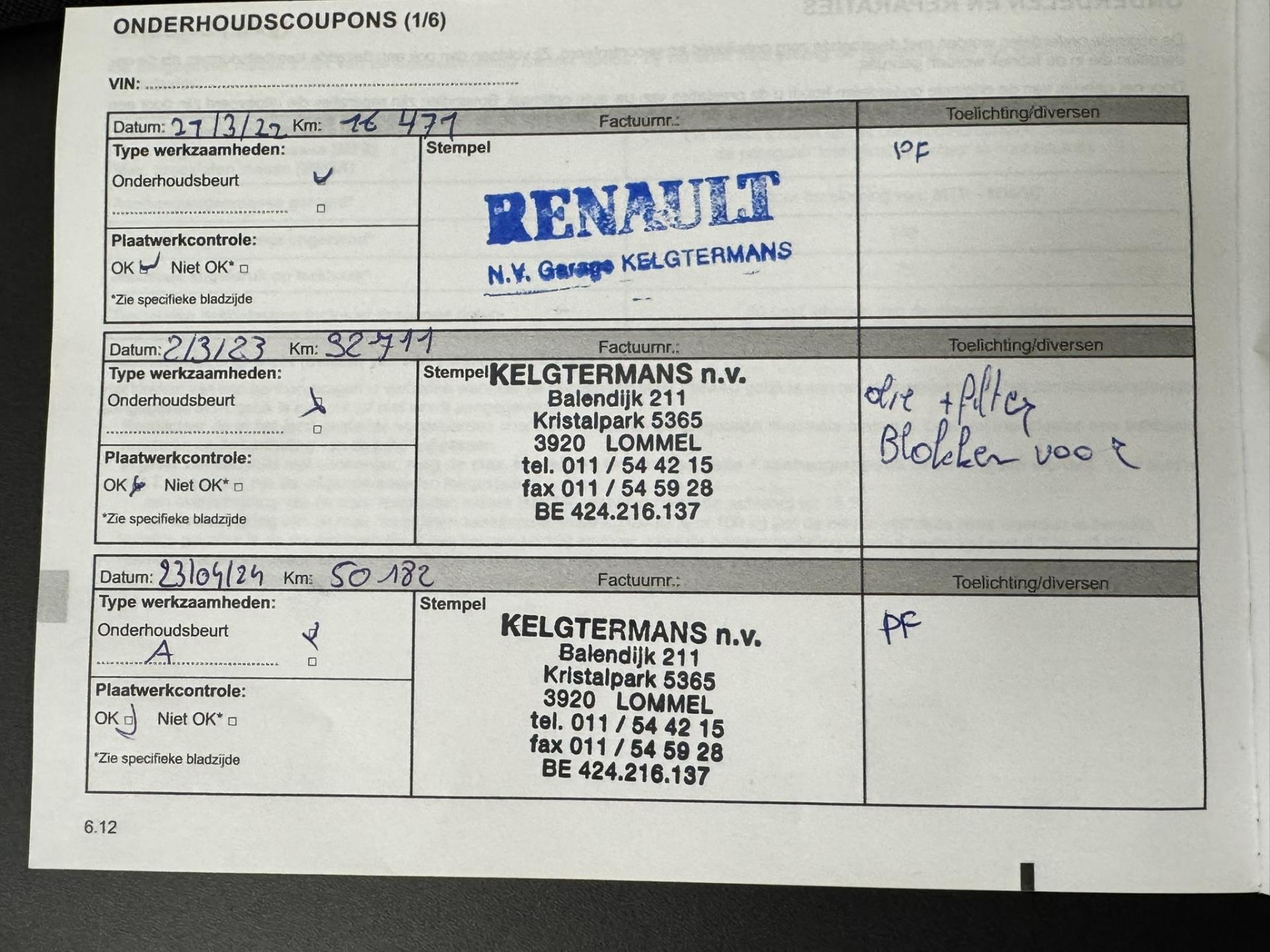 Foto van Renault Scenic