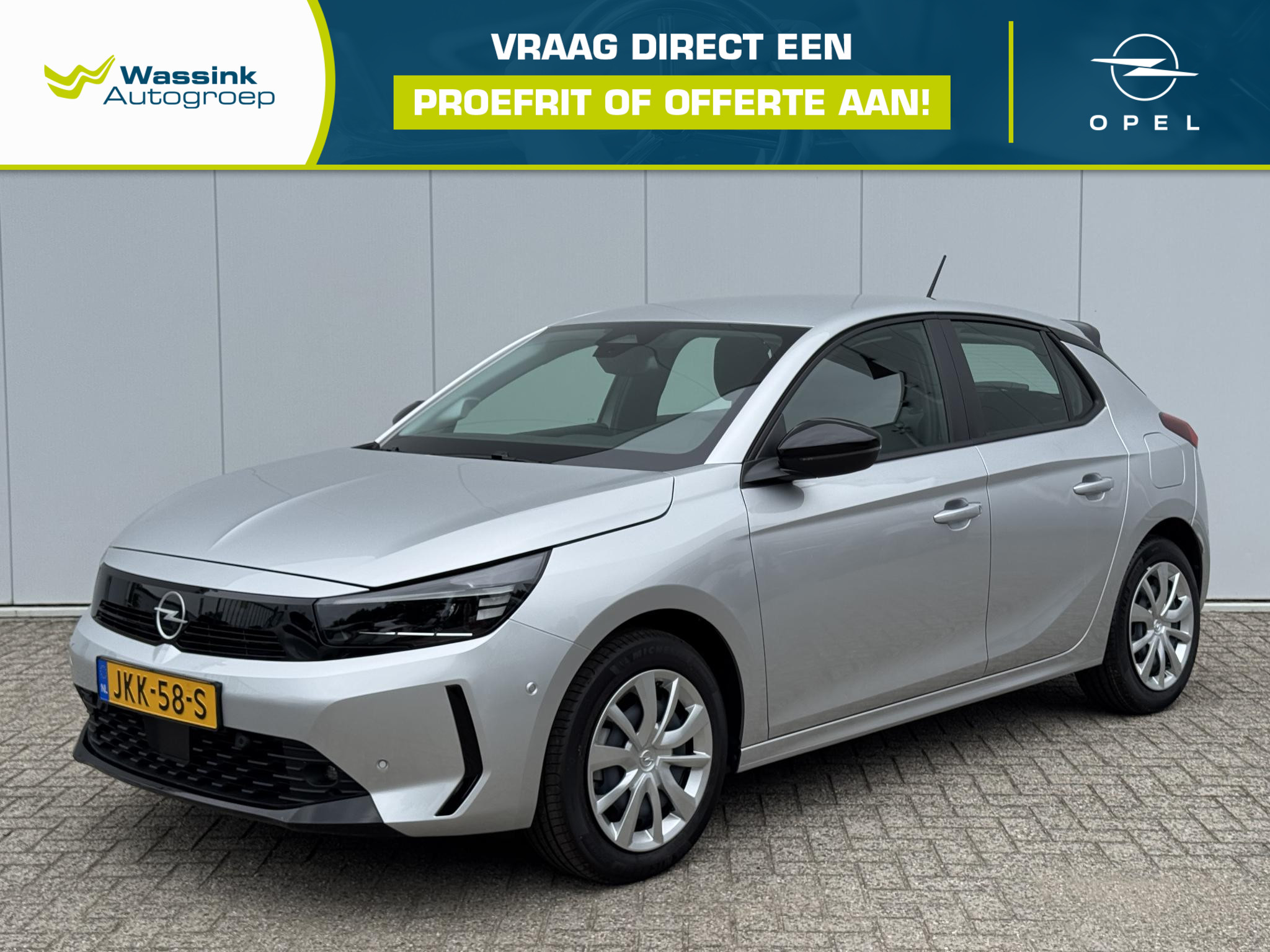 Opel Corsa 1.2T Hybrid 110pk eDCT Automaat Edition + extra's 2025 - voorkant