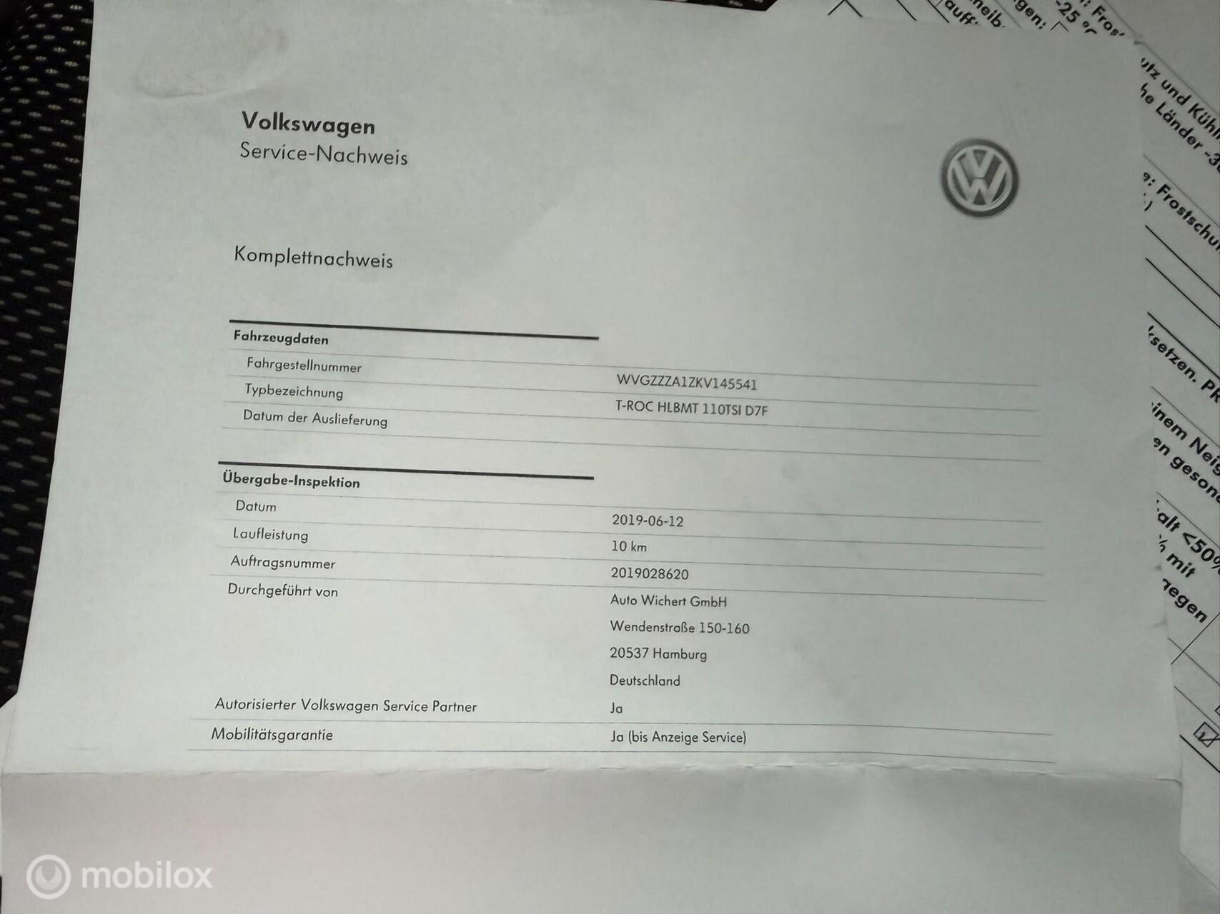 Foto van Volkswagen T-roc