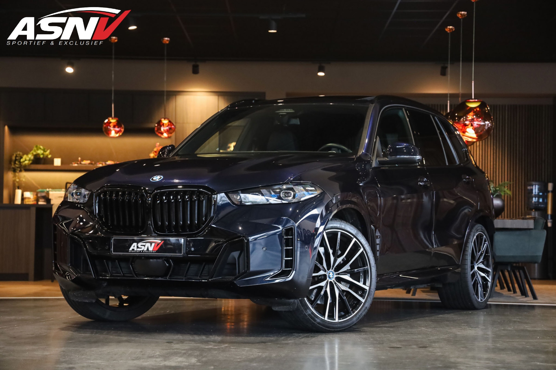 BMW X5 Xdrive50e XDrive50e, **8 STUKS**, 490 PK, Pano/Sky/Lounge, Comfort/Seats, M/Sports/Pakket, H&K, 22'''/742, Zilver/Black, 53DKM!! 2024 - voorkant
