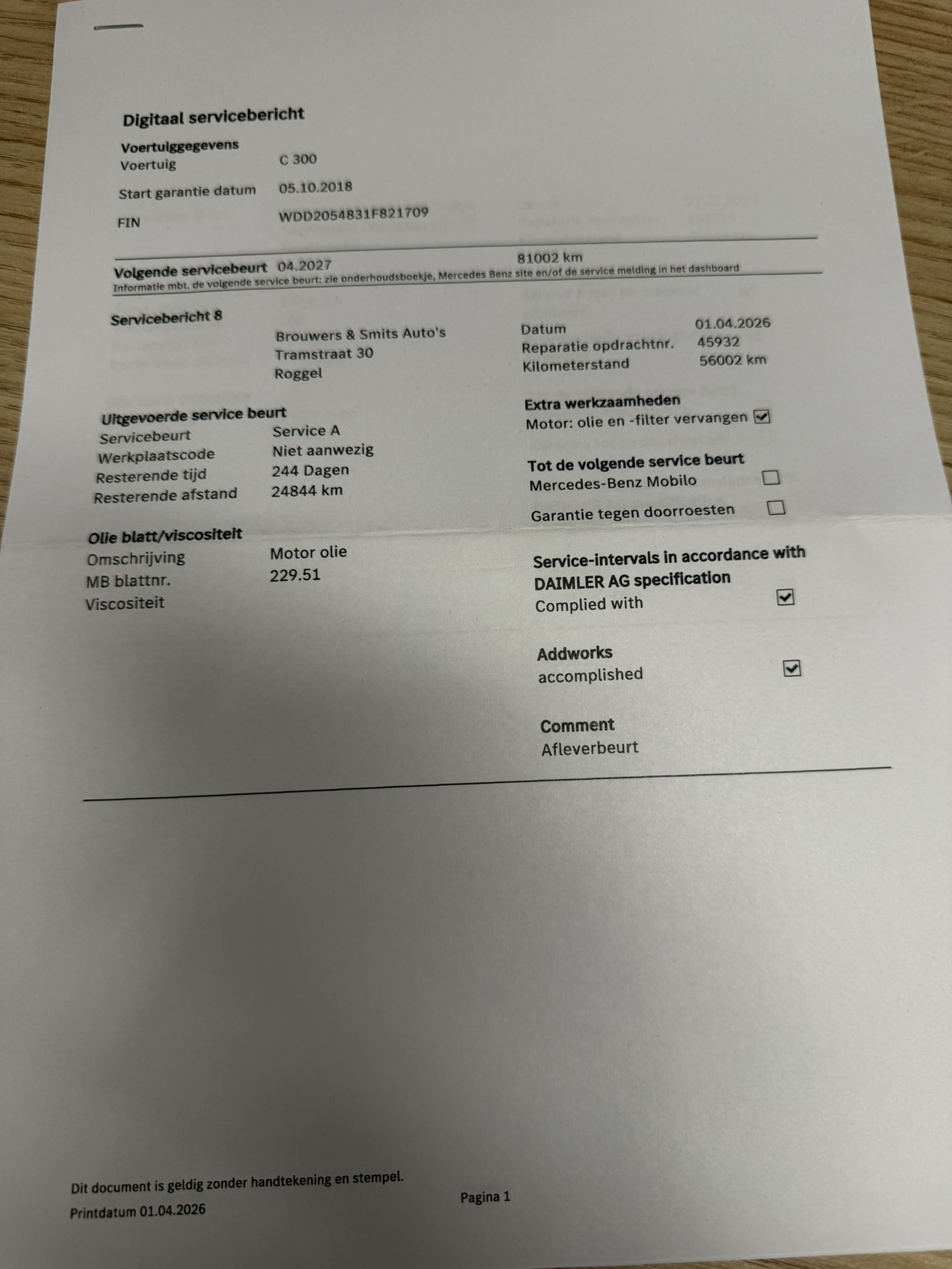 Foto van Mercedes-Benz C-klasse