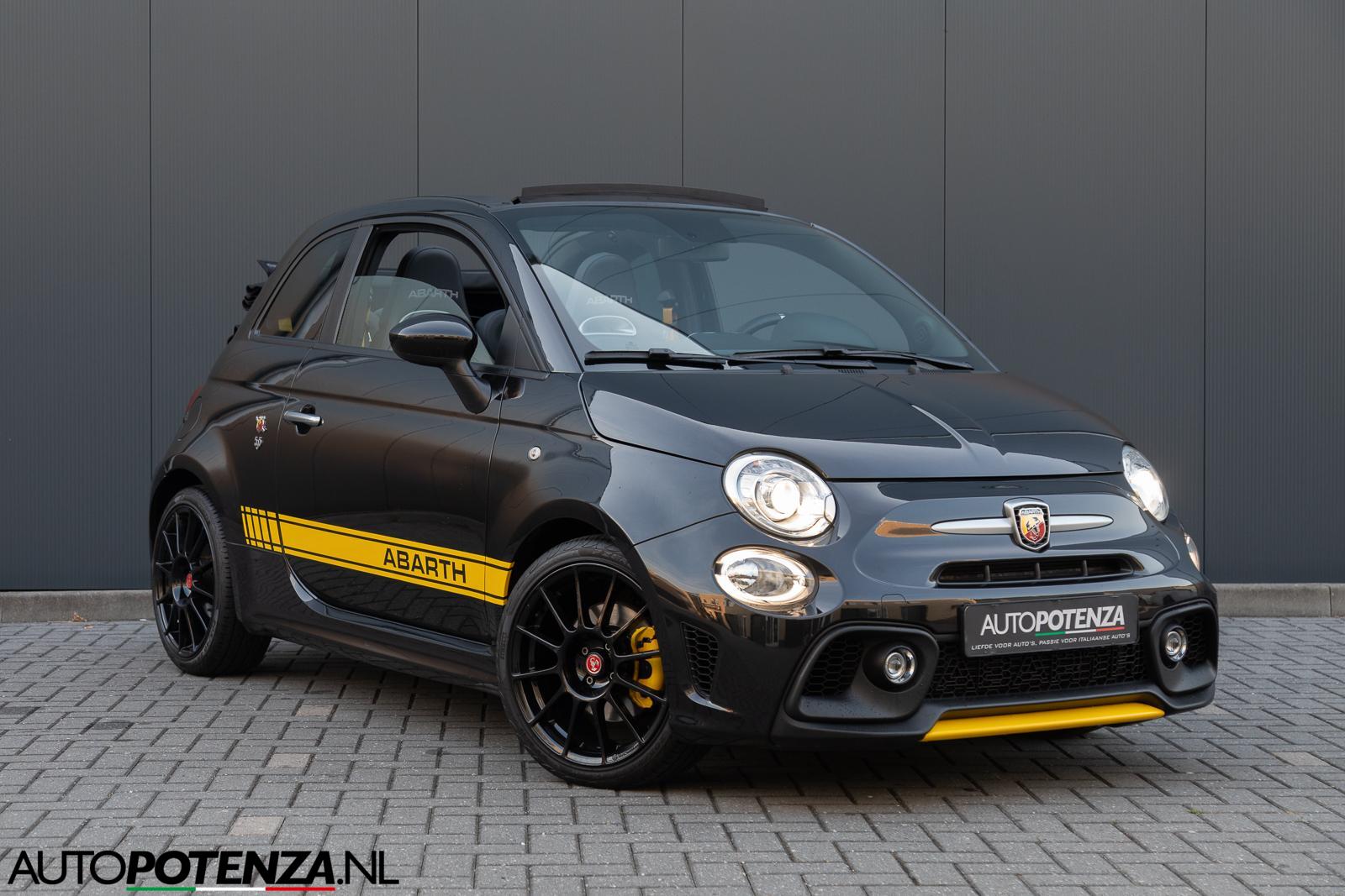 Fiat Abarth 500 Cabrio 1.4 T-Jet Fiat 500 145PK Leder Carplay 17" 2021 - voorkant