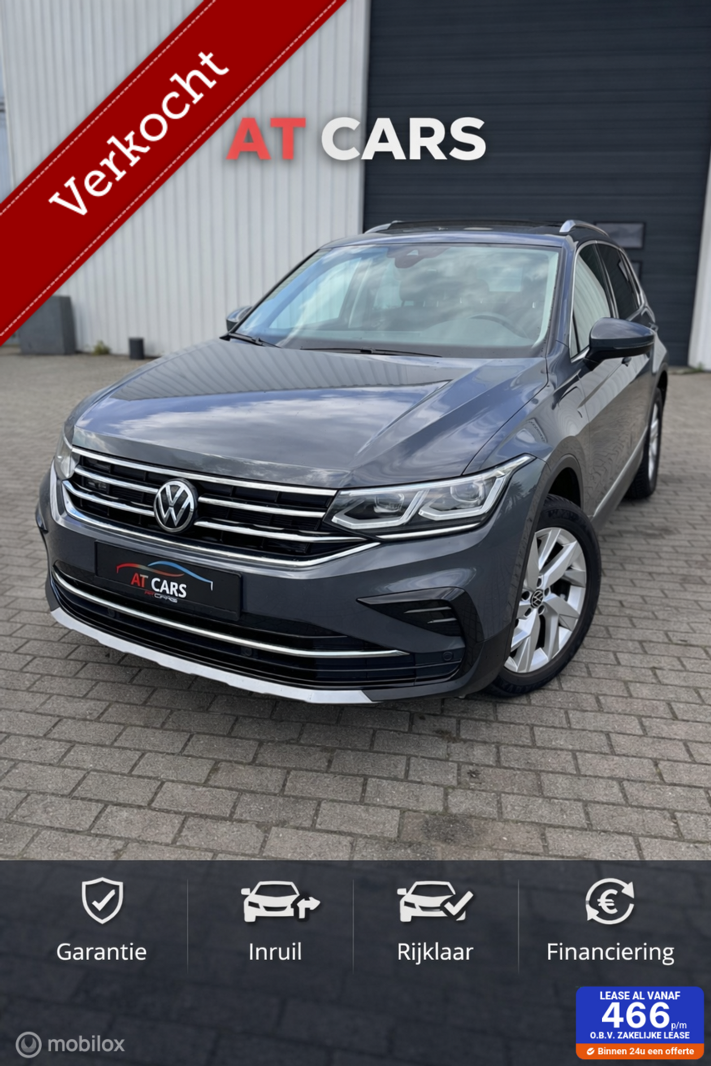 Volkswagen Tiguan 1.4 TSI eHybrid R-Line Business+ 2022 - voorkant